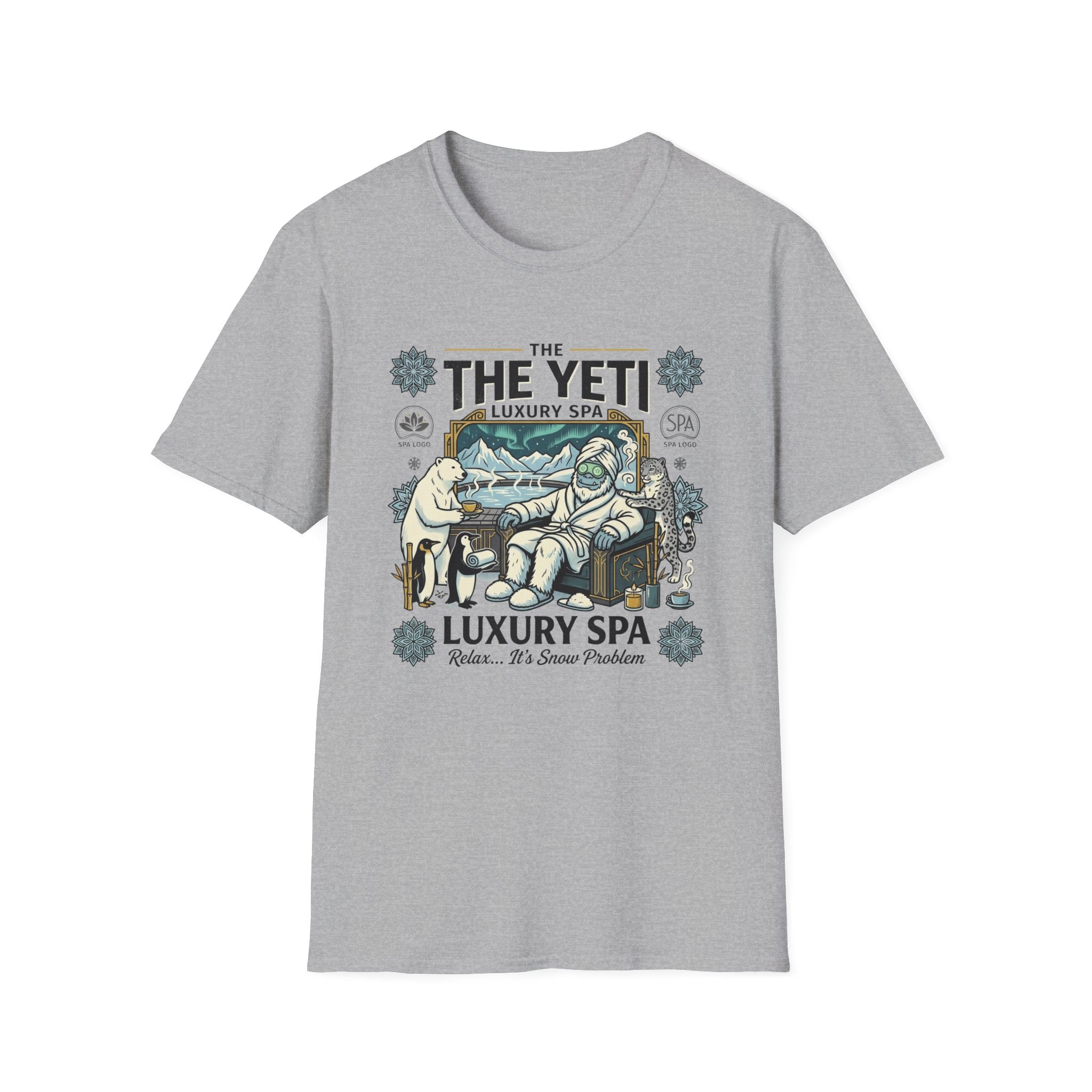 The Yeti Luxury Spa T-Shirt