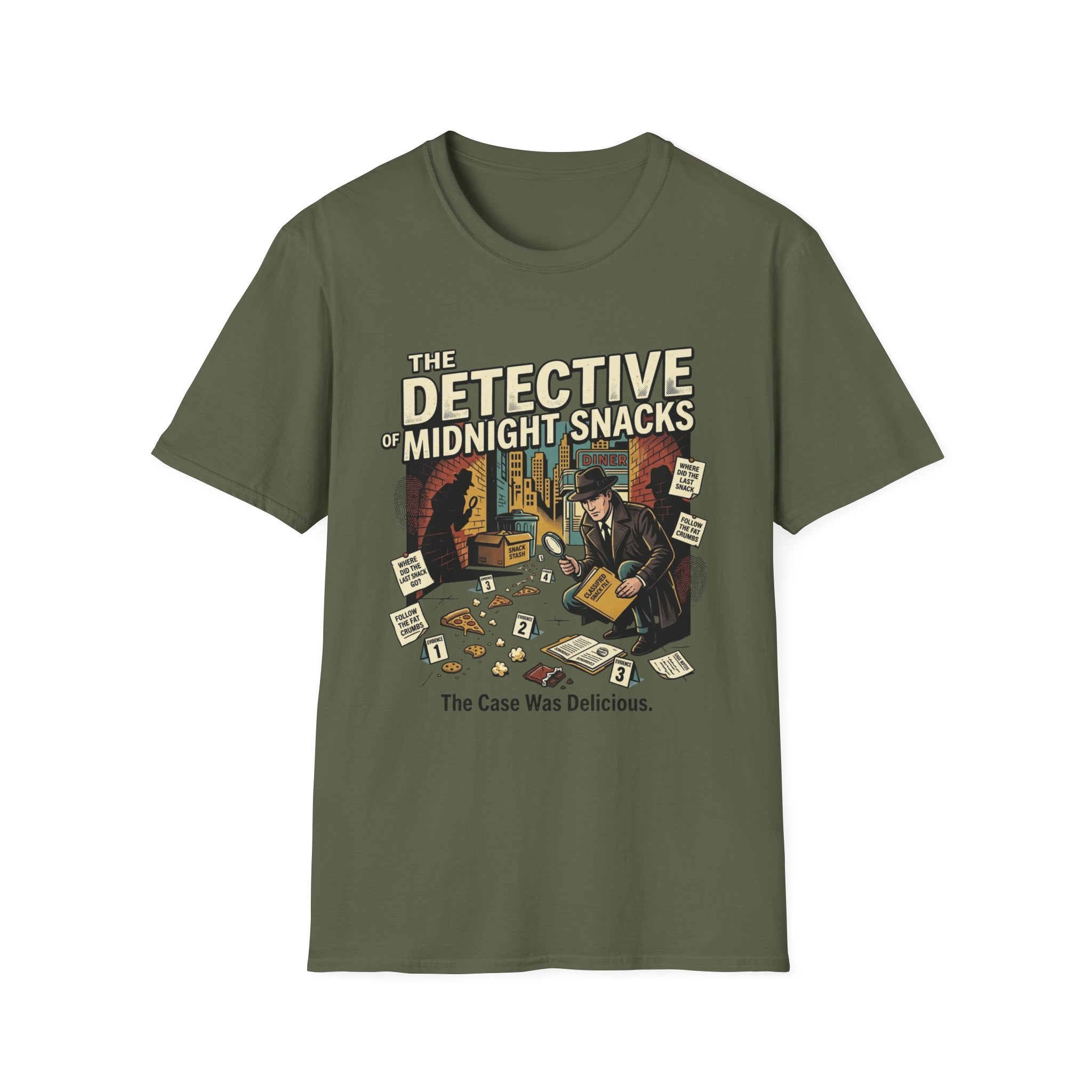 The Detective of Midnight Snacks T-Shirt