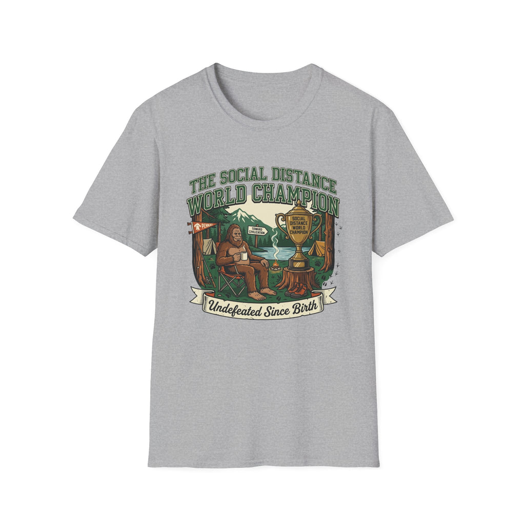 The Social Distance World Champion T-Shirt
