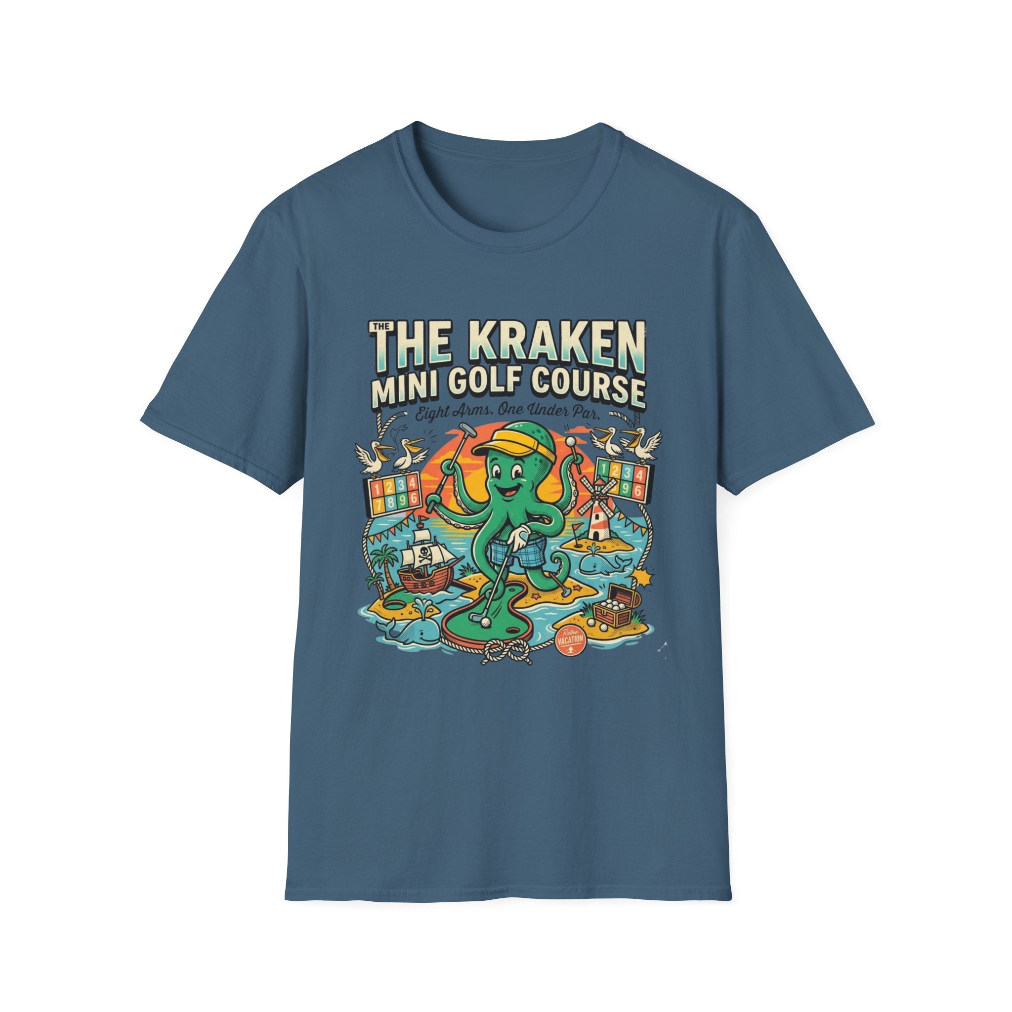 The Kraken Mini Golf Course T-Shirt