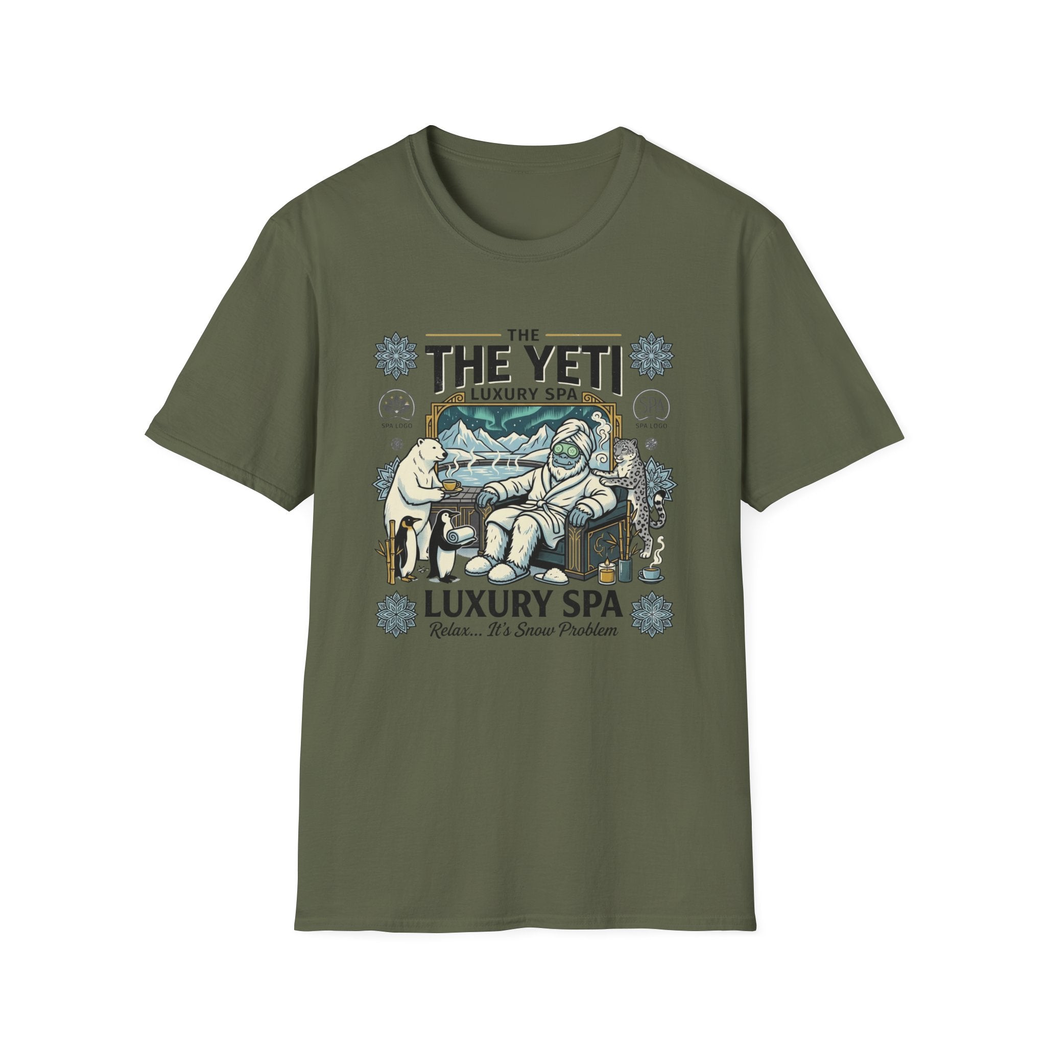 The Yeti Luxury Spa T-Shirt