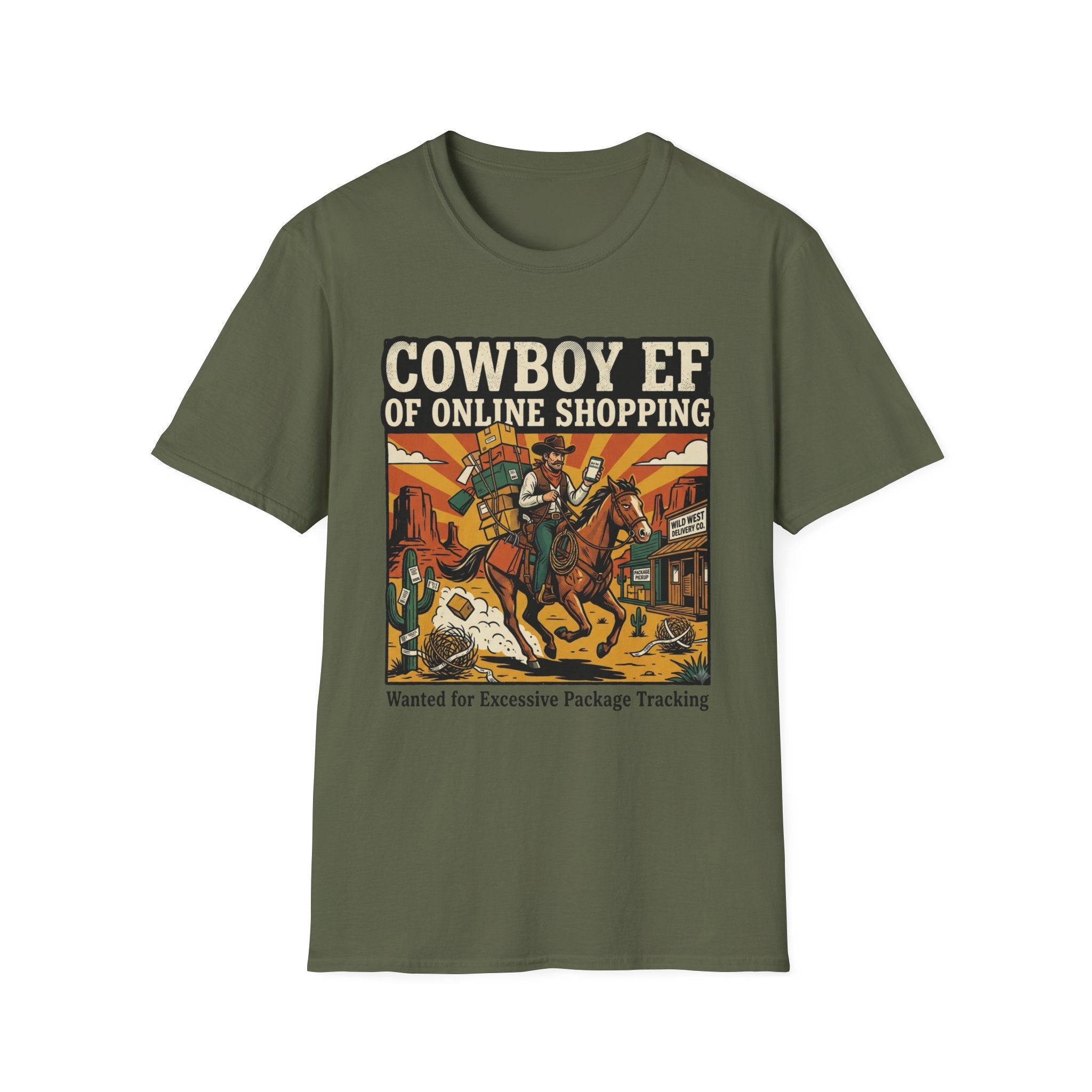 Cowboy of Online Shopping T-Shirt