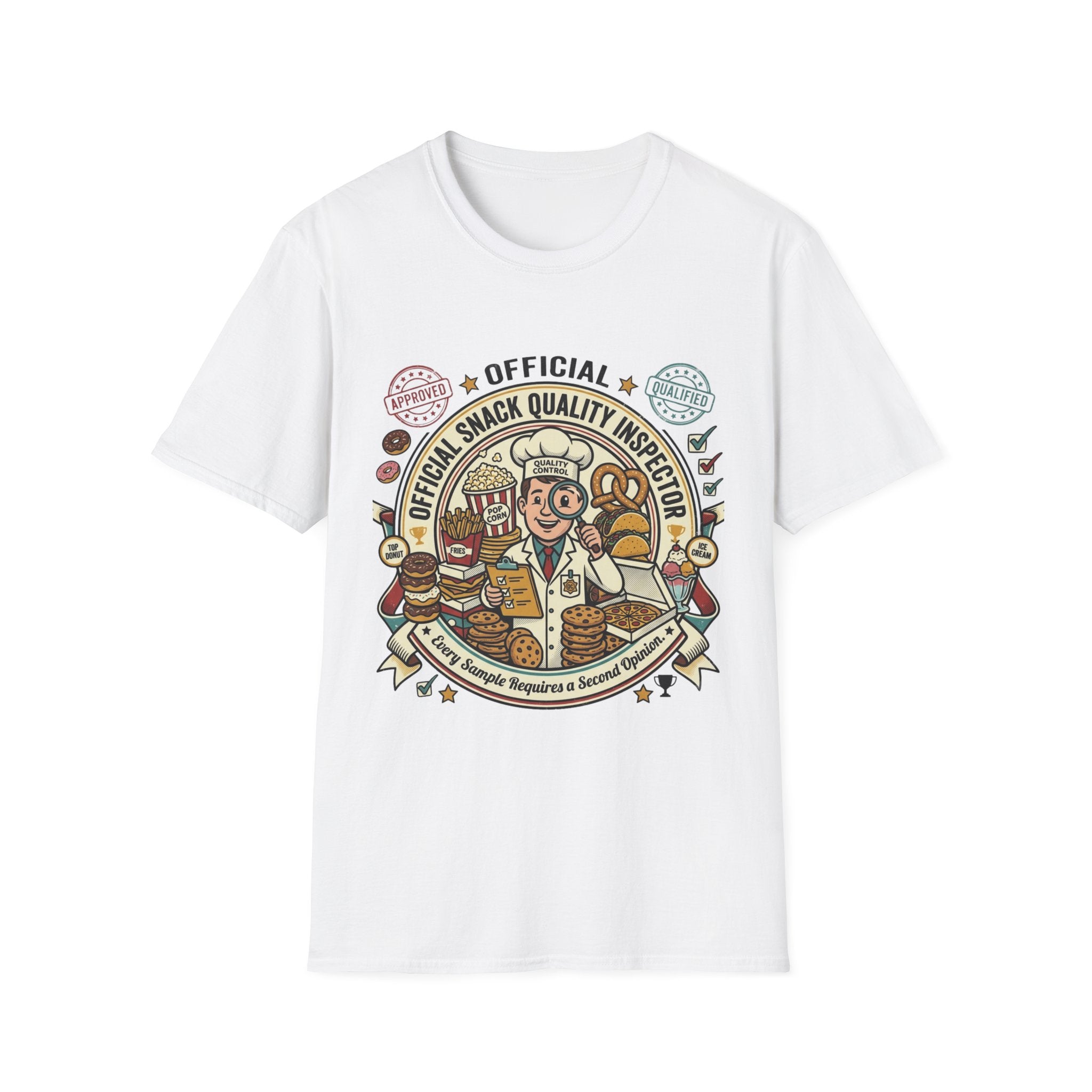 Official Snack Quality Inspector T-Shirt