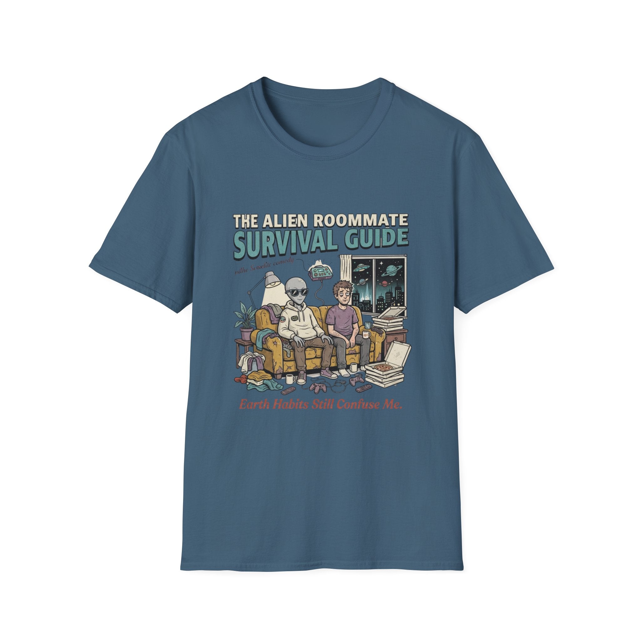 The Alien Roommate Survival Guide T-Shirt