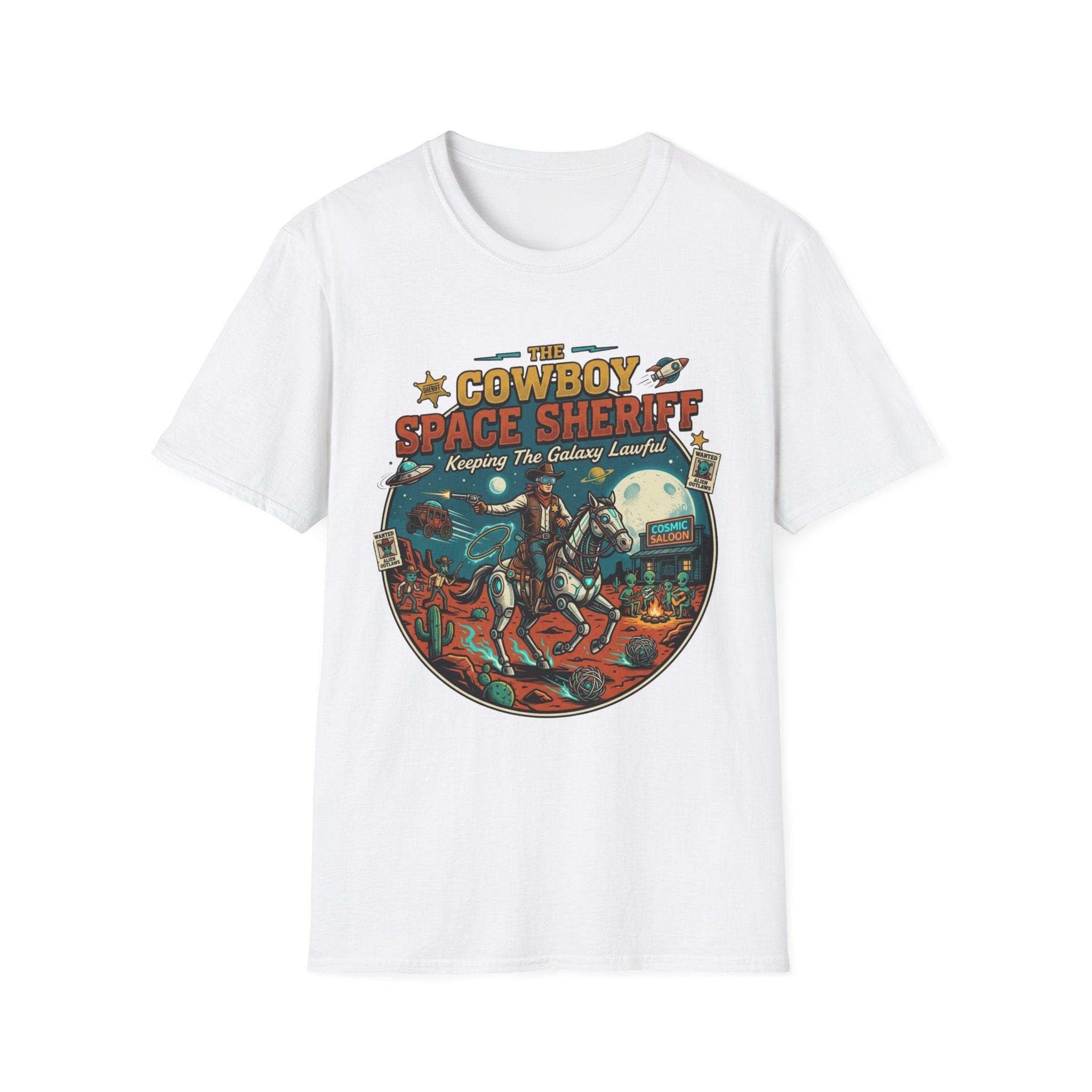 The Cowboy Space Sheriff T-Shirt