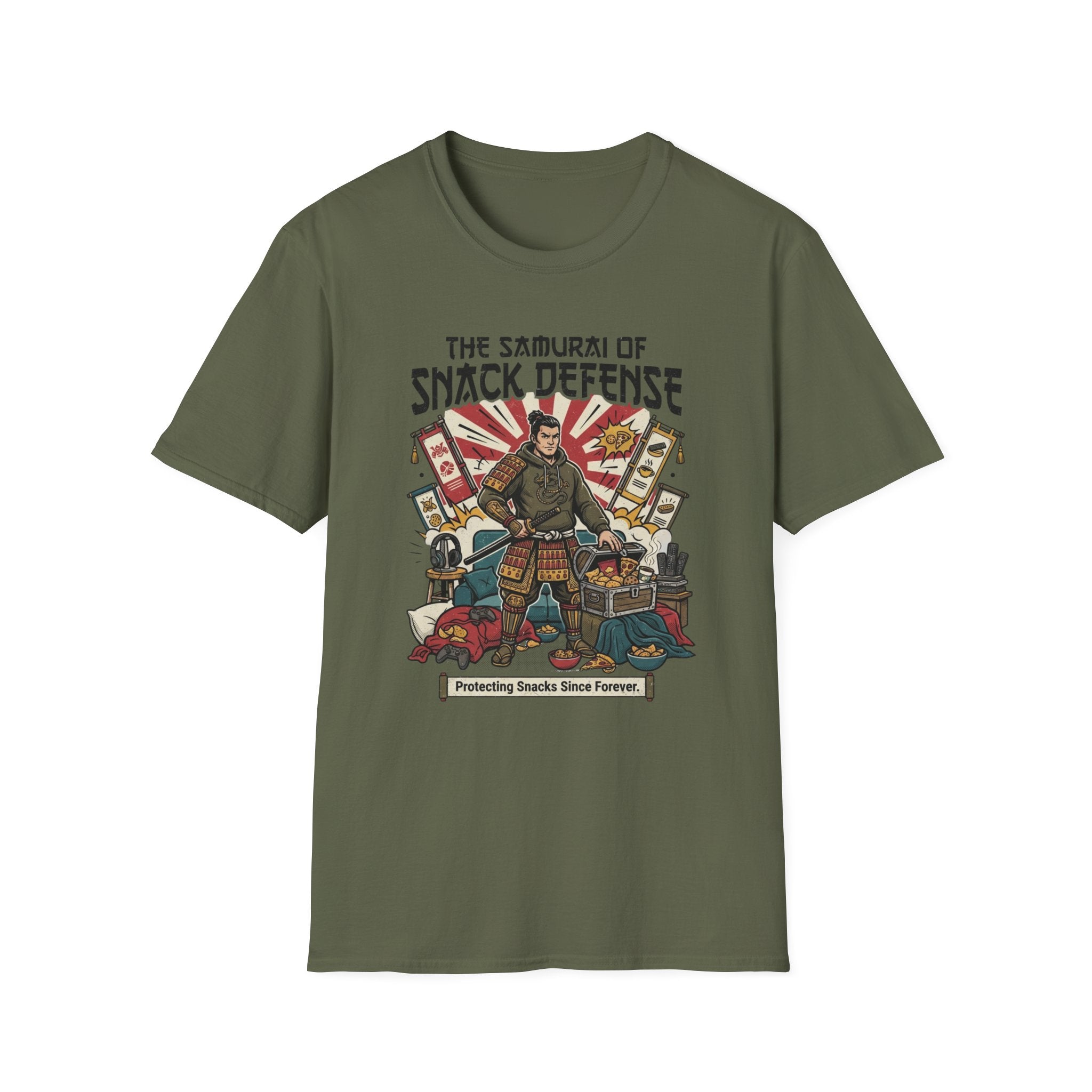 The Samurai of Snack Defense T-Shirt