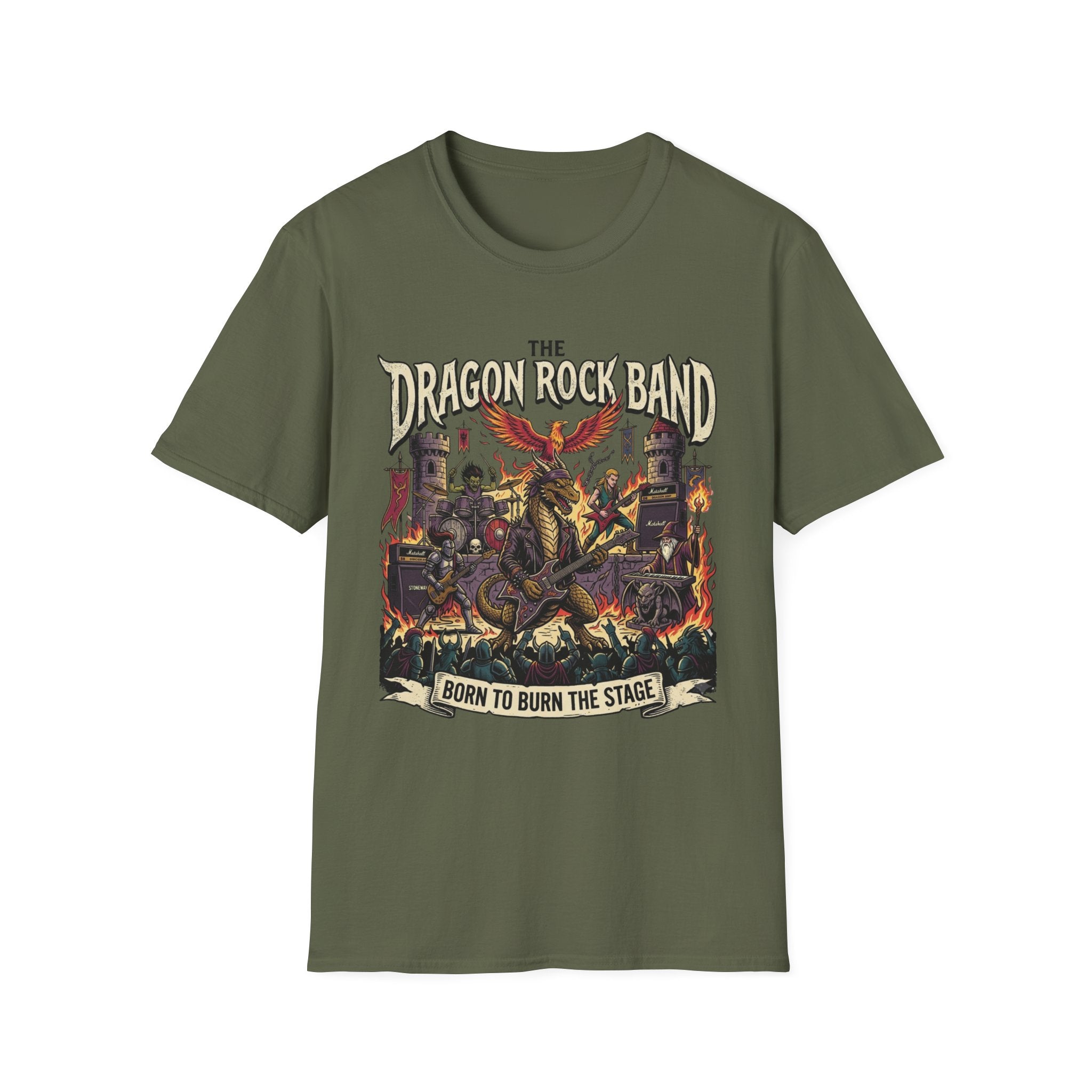 The Dragon Rock Band T-Shirt