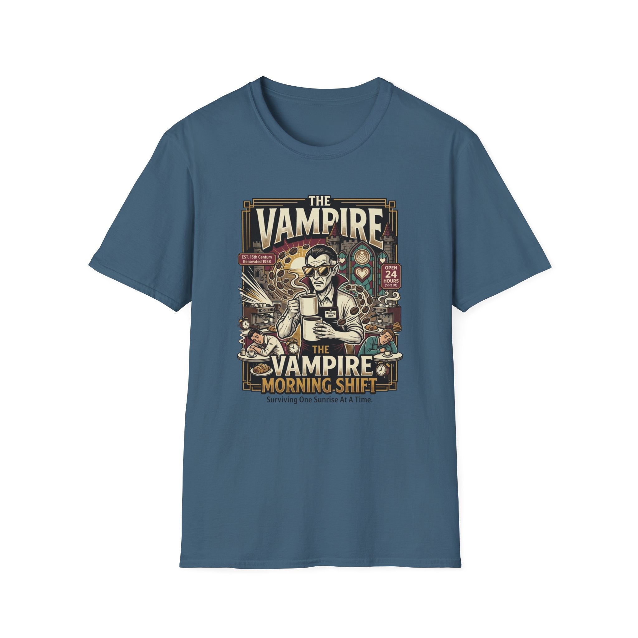 The Vampire Morning Shift T-Shirt