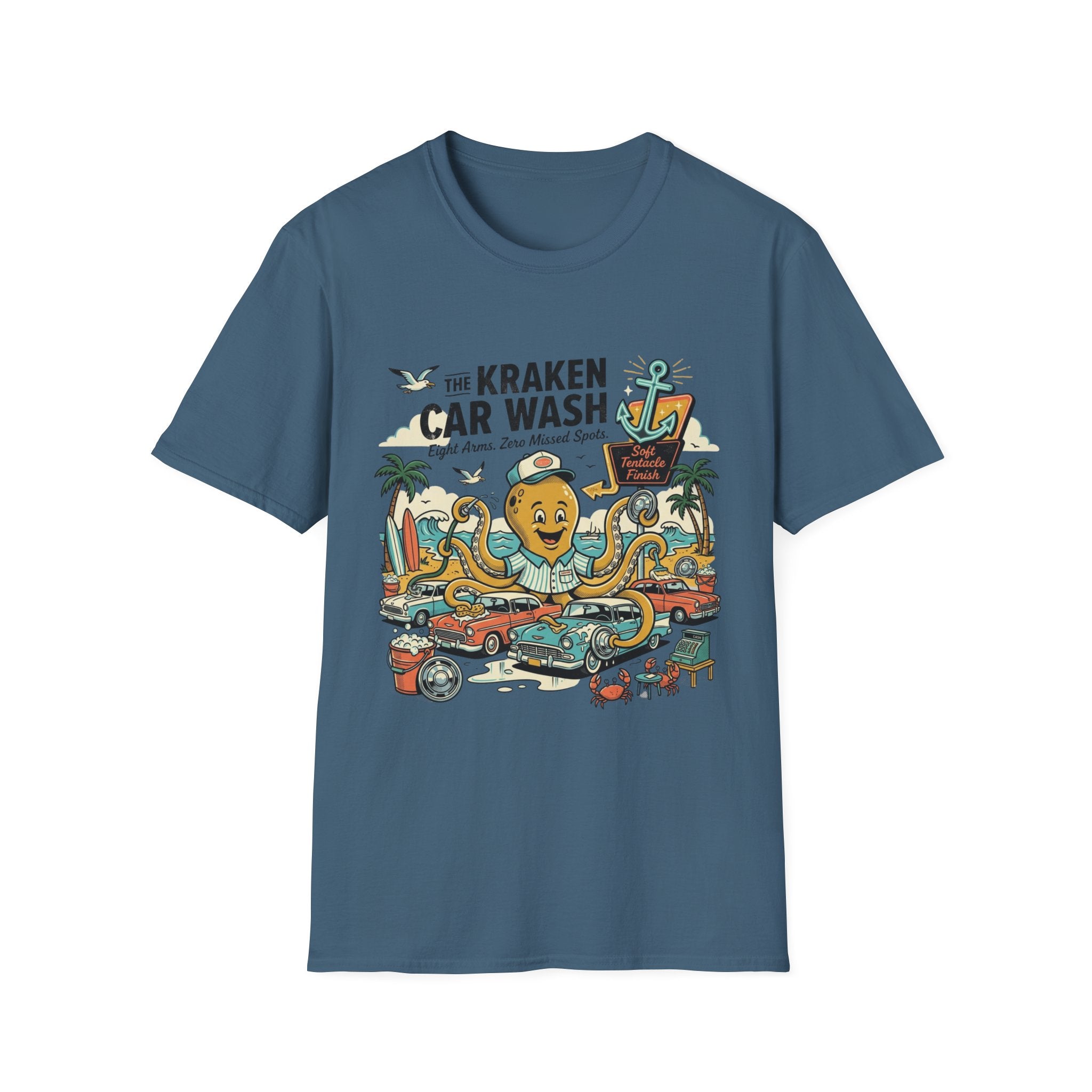 The Kraken Car Wash T-Shirt