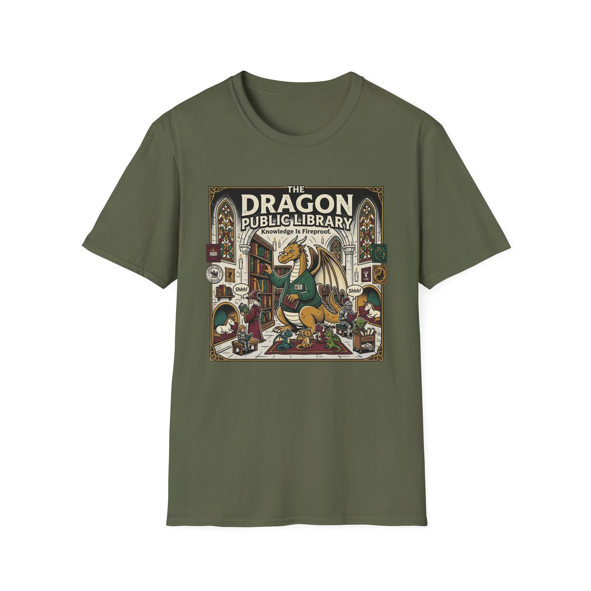 The Dragon Public Library T-Shirt