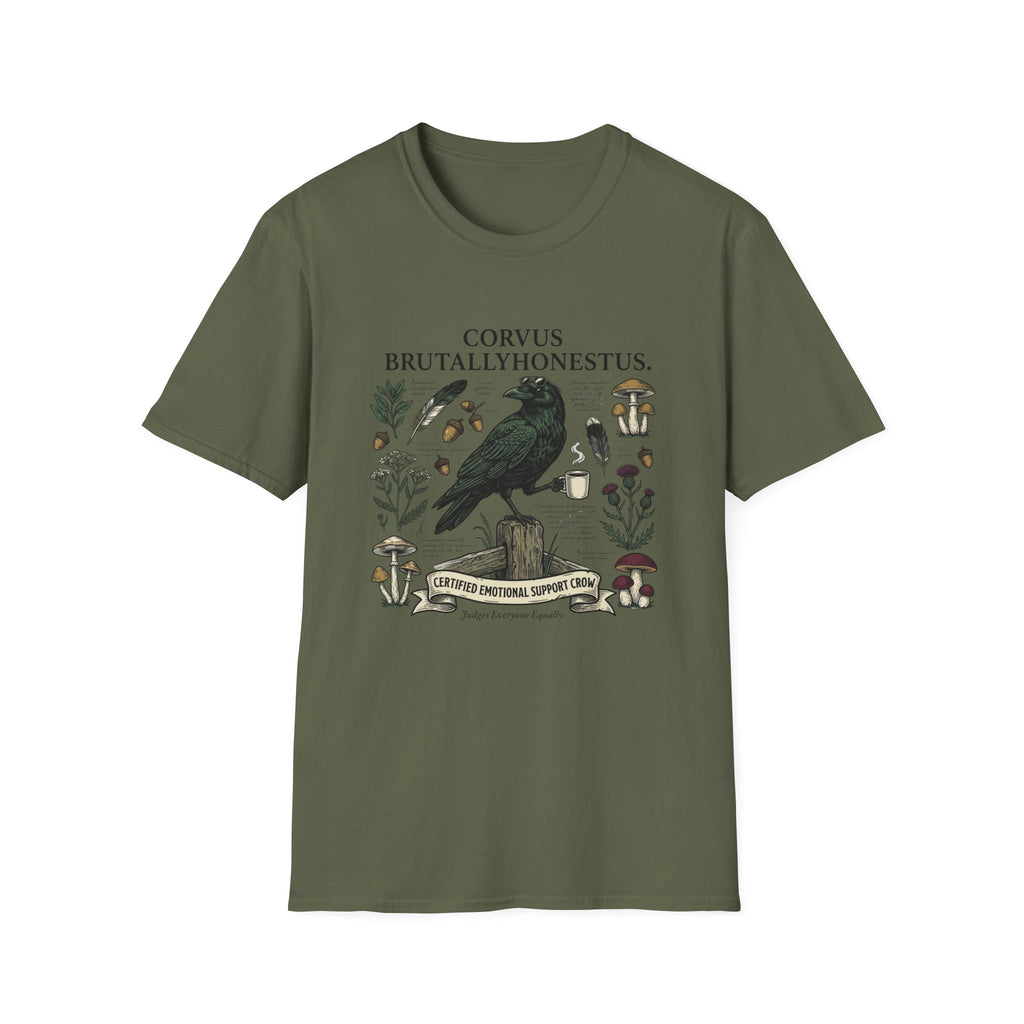 Emotional Support Crow T-Shirt