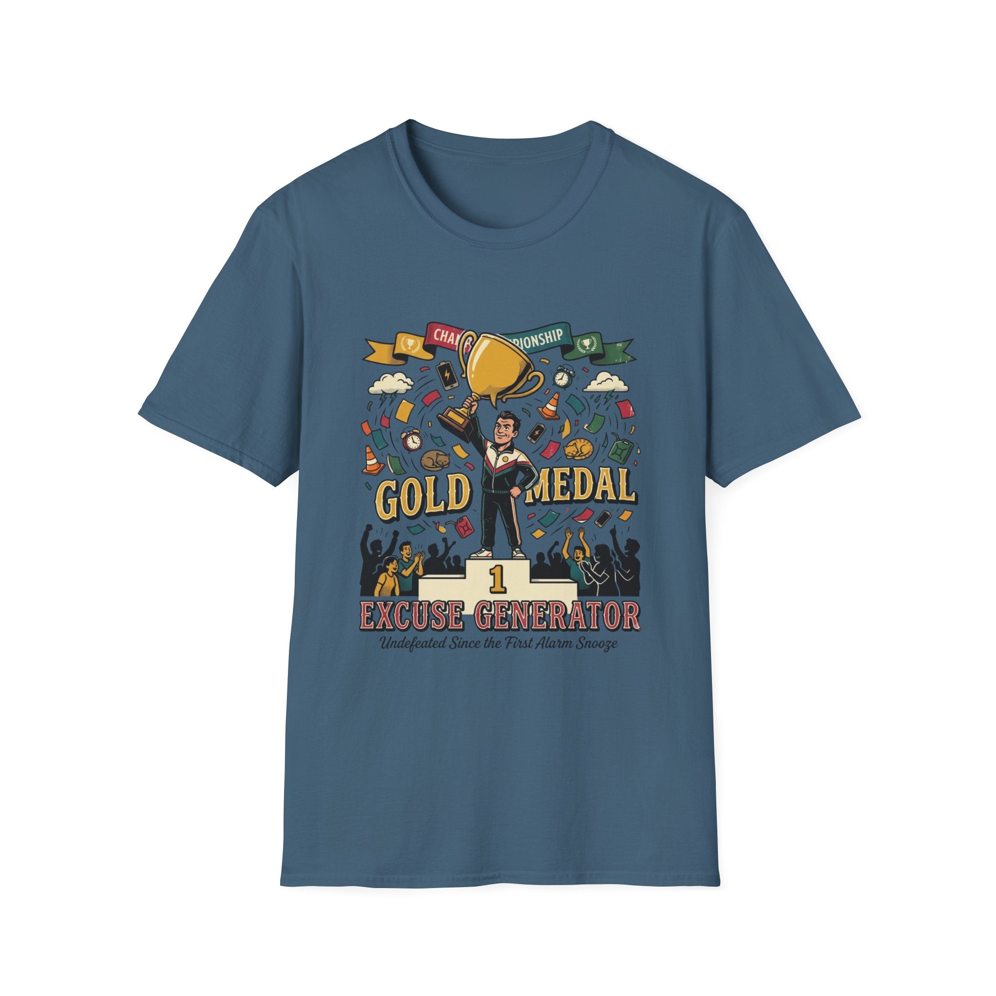 Gold Medal Excuse Generator T-Shirt