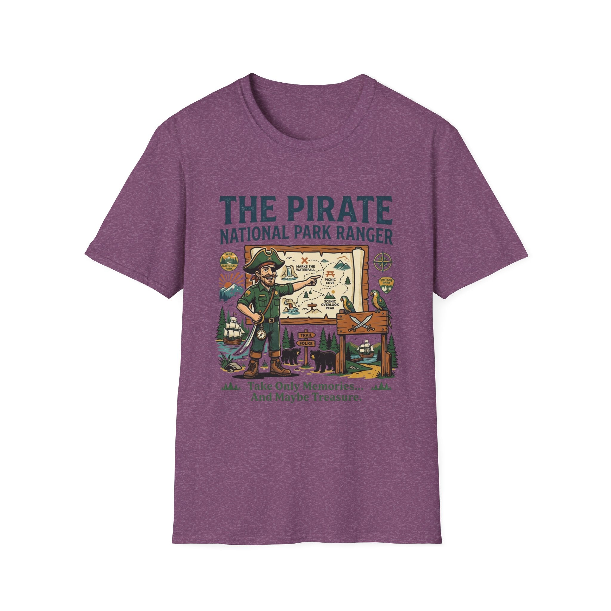 The Pirate National Park Ranger T-Shirt