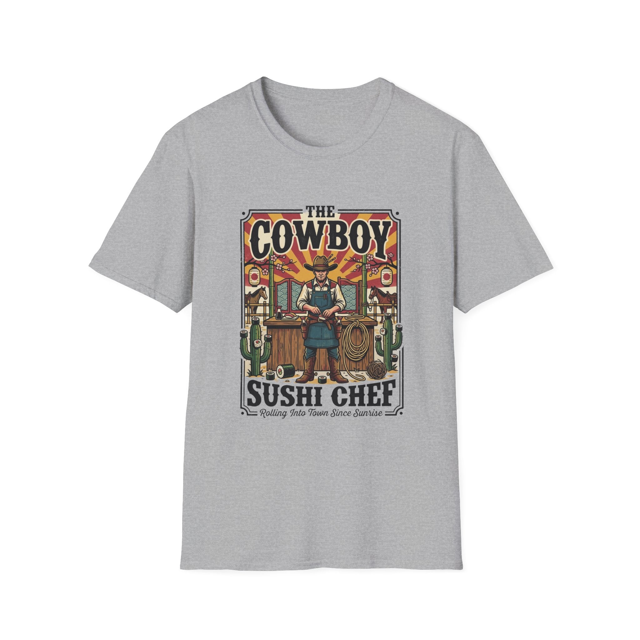 The Cowboy Sushi Chef T-Shirt