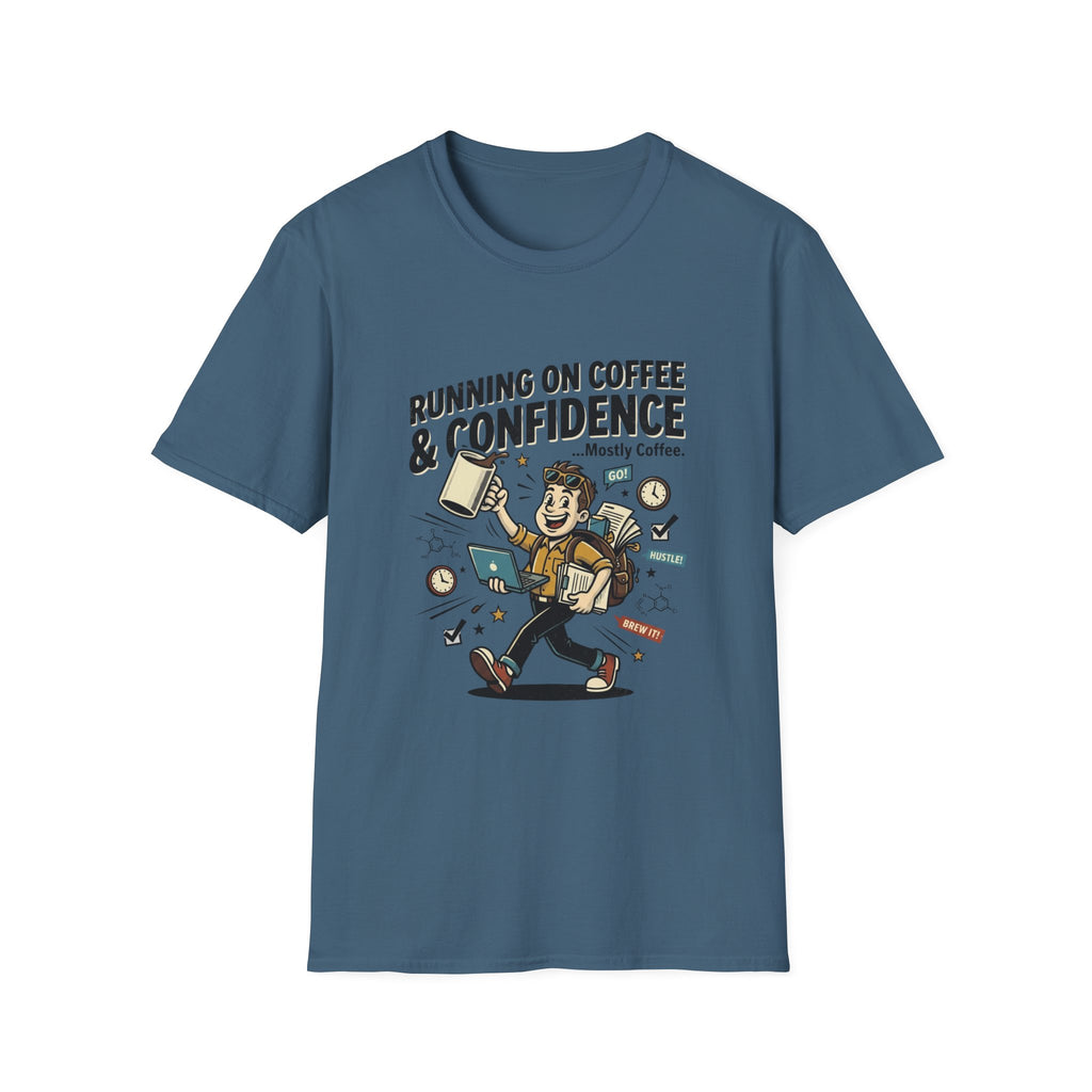 Running on Coffee and Confidence T-Shirt