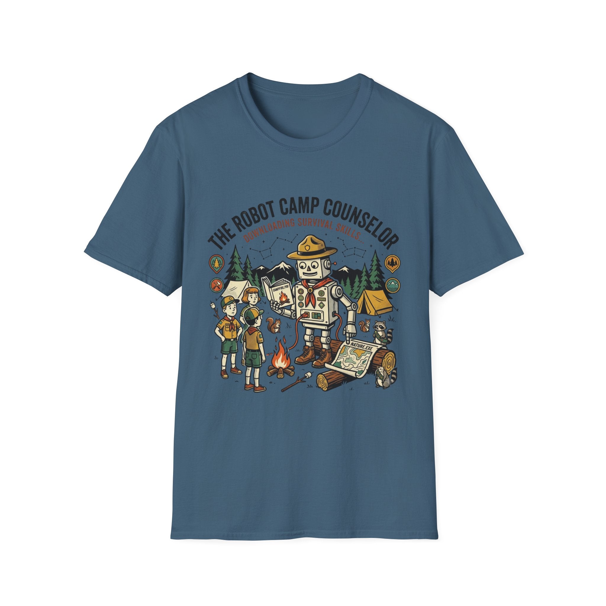 The Robot Camp Counselor T-Shirt