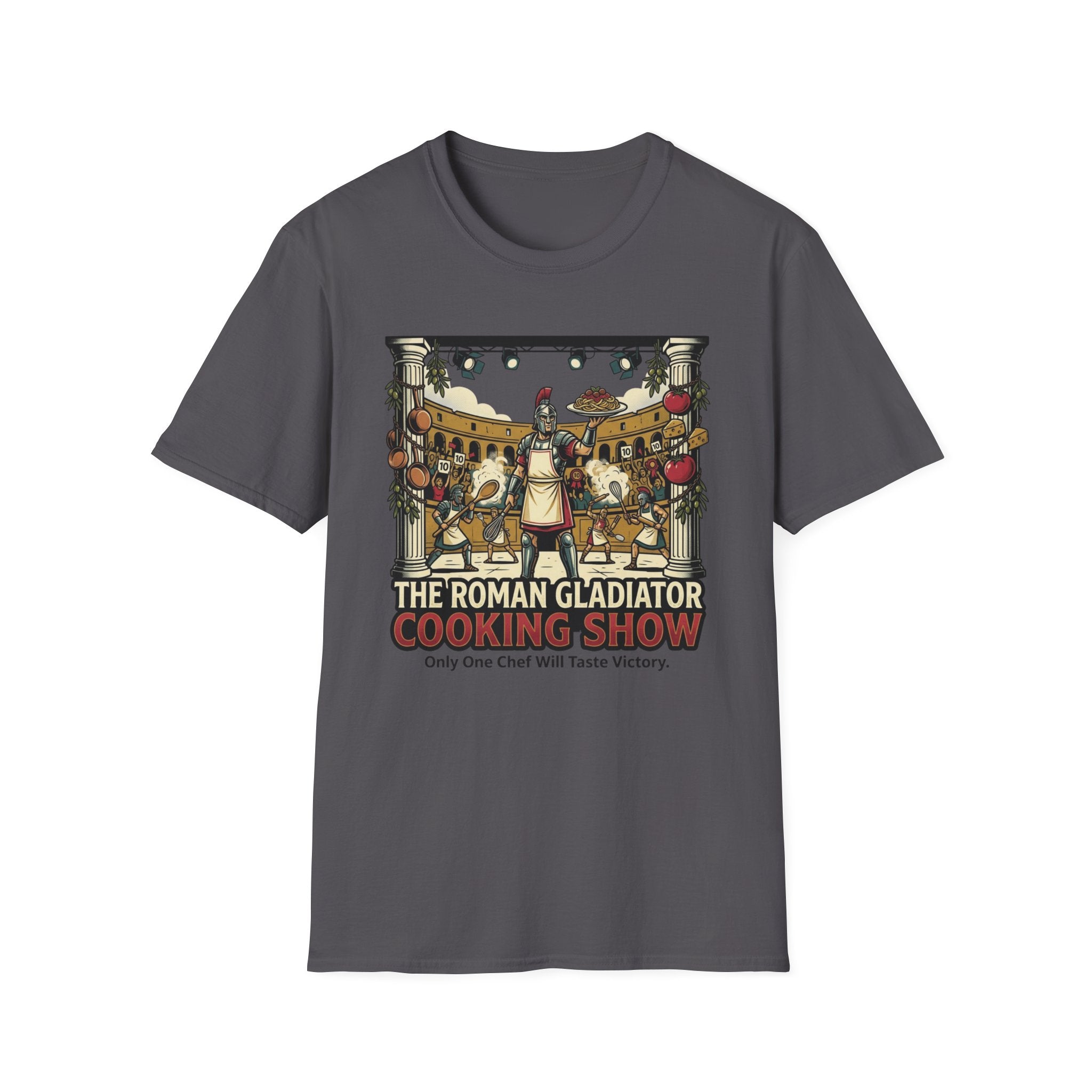 The Roman Gladiator Cooking Show T-Shirt