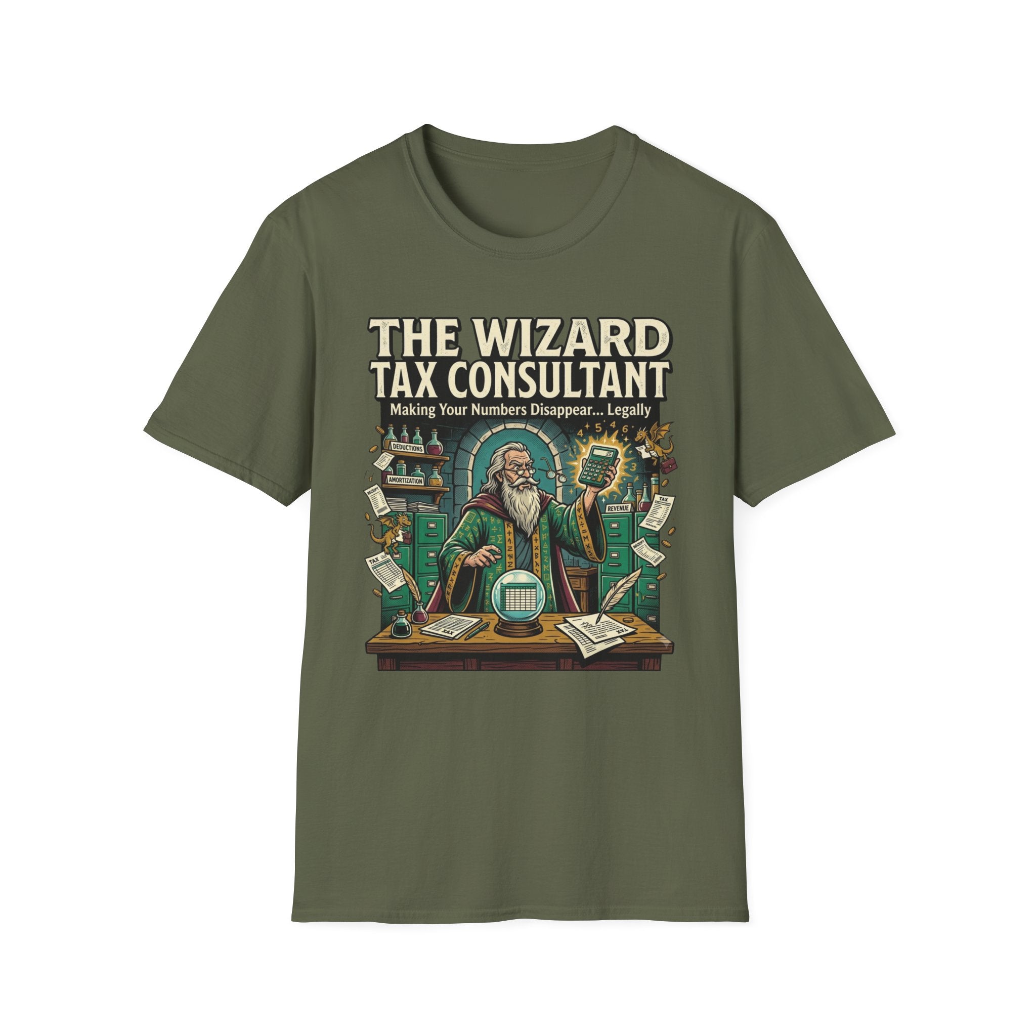 The Wizard Tax Consultant T-Shirt