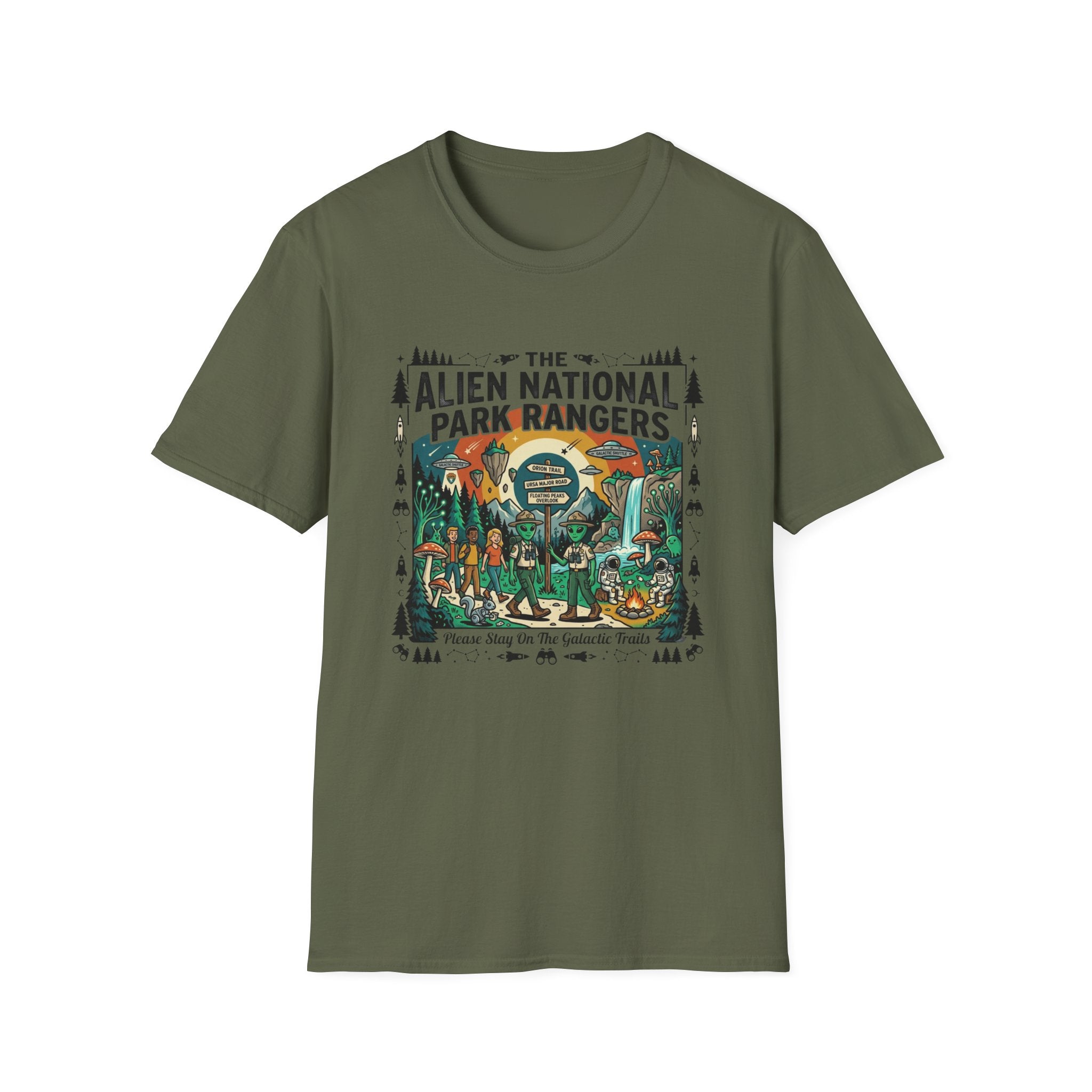 The Alien National Park Rangers T-Shirt