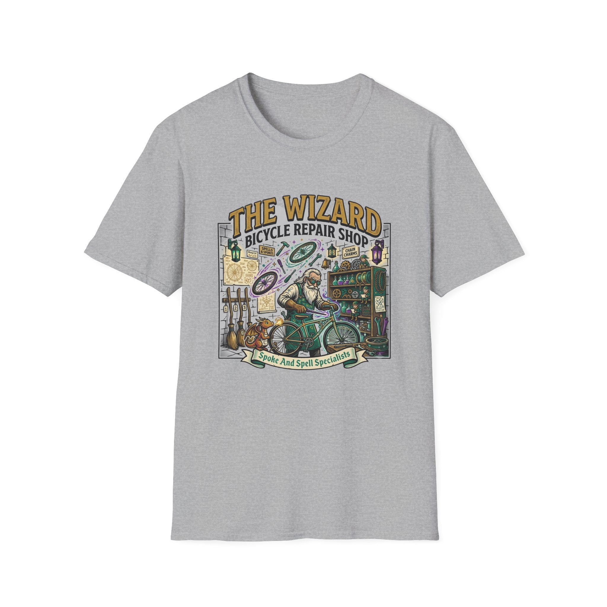 The Wizard Bicycle Repair Shop T-Shirt