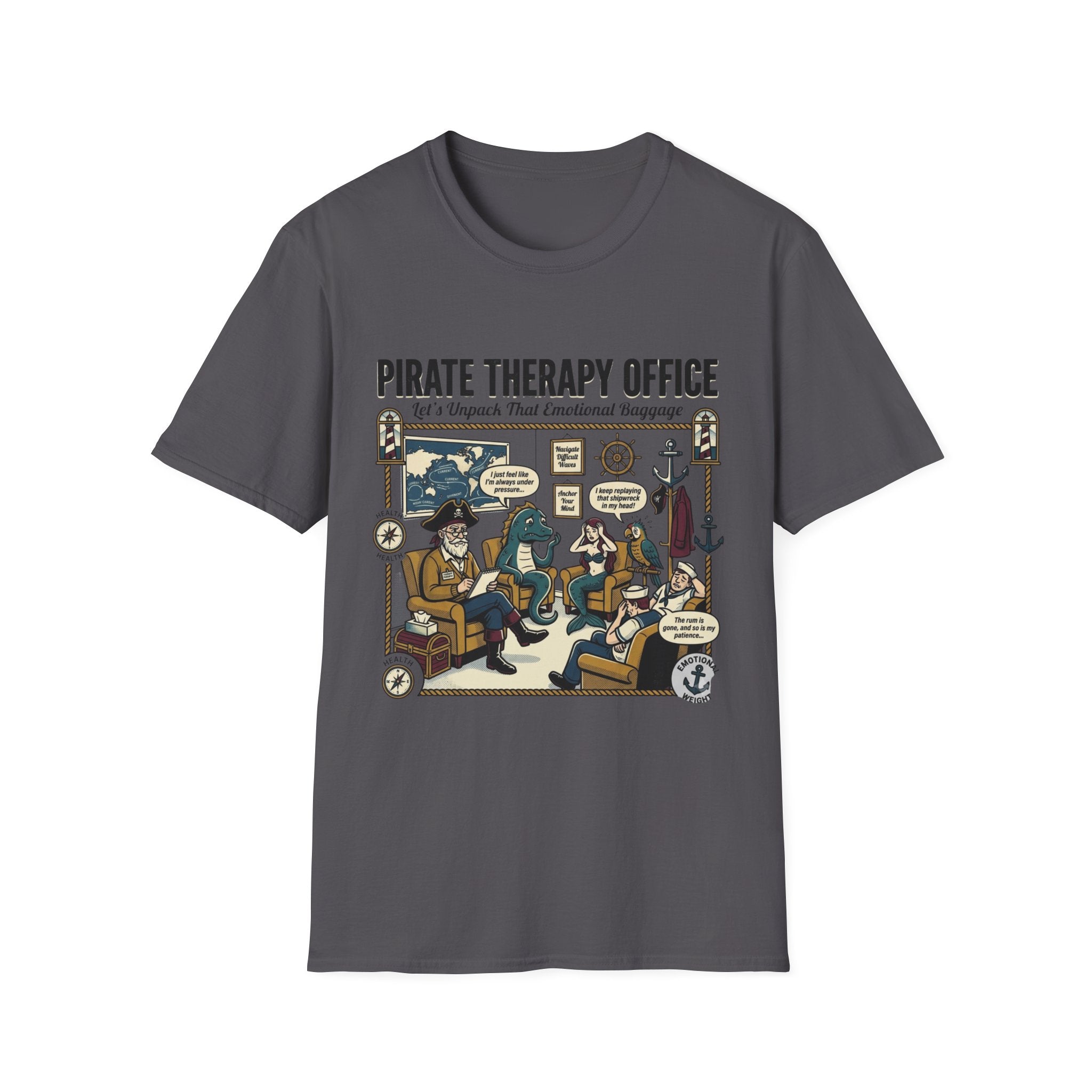The Pirate Therapy Office T-Shirt