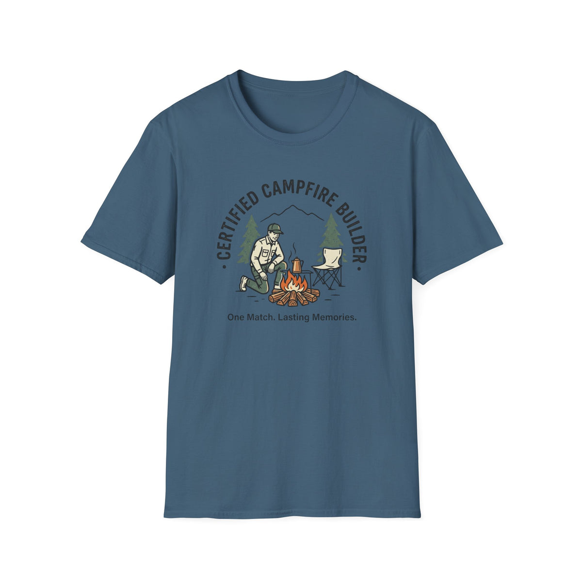 Certified Campfire Builder T-Shirt