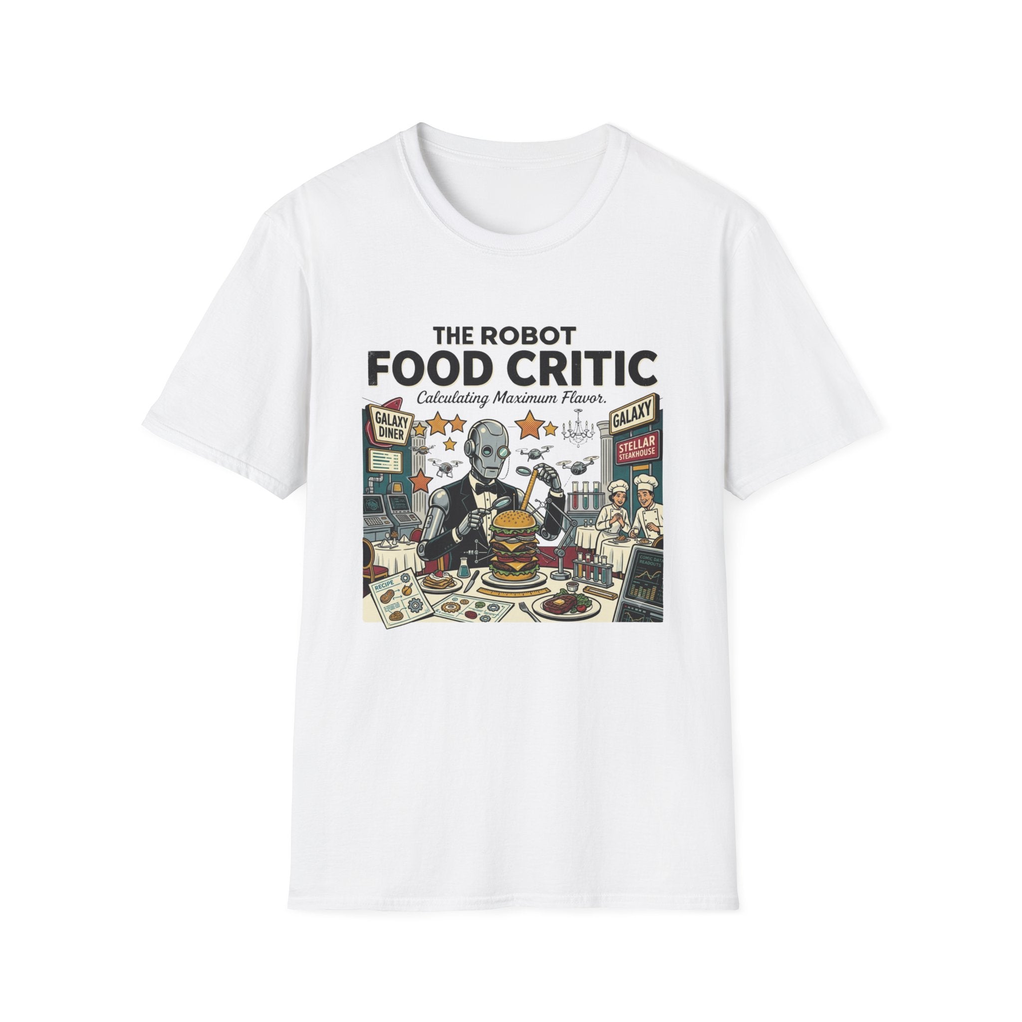 The Robot Food Critic T-Shirt