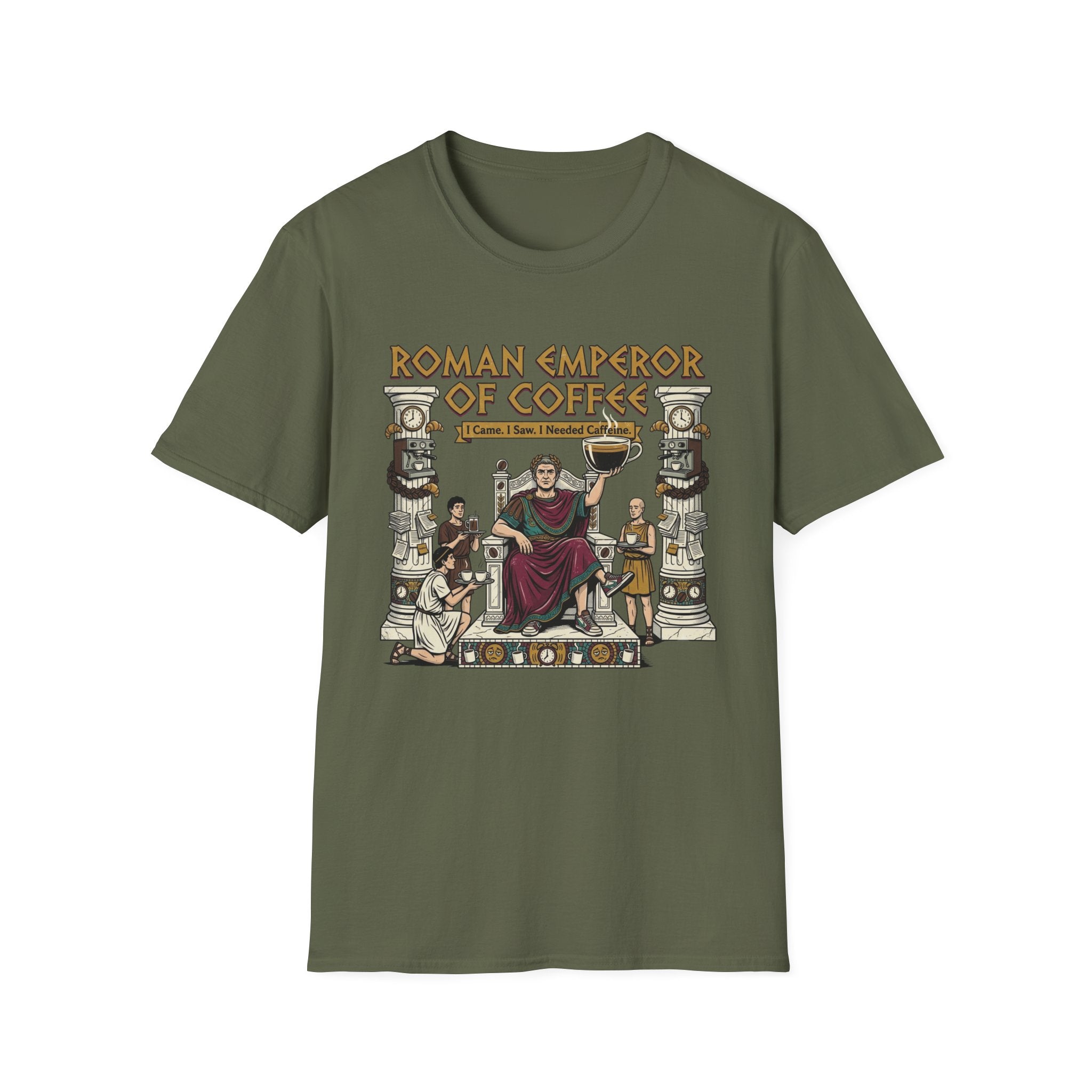 Roman Emperor of Coffee T-Shirt
