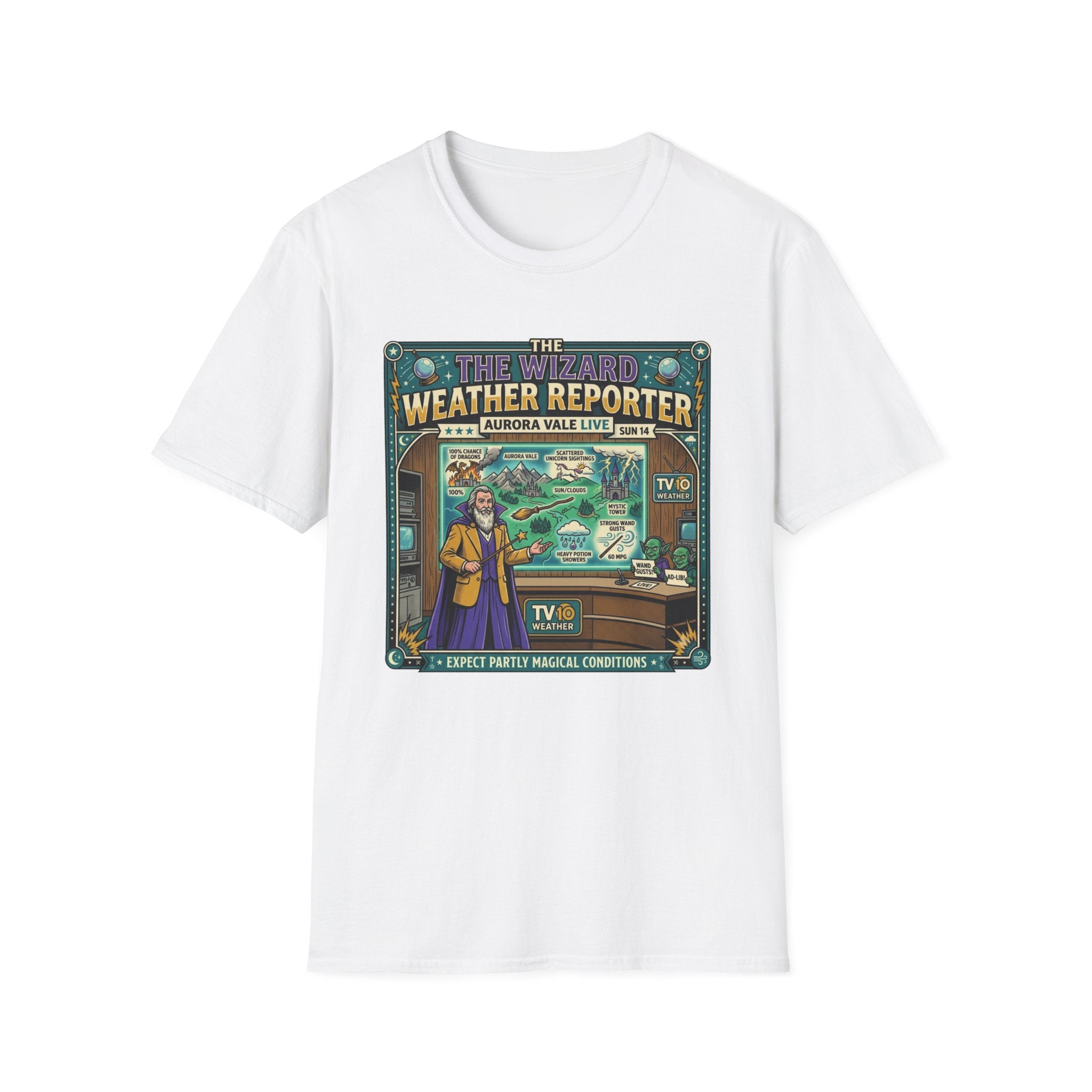 The Wizard Weather Reporter T-Shirt