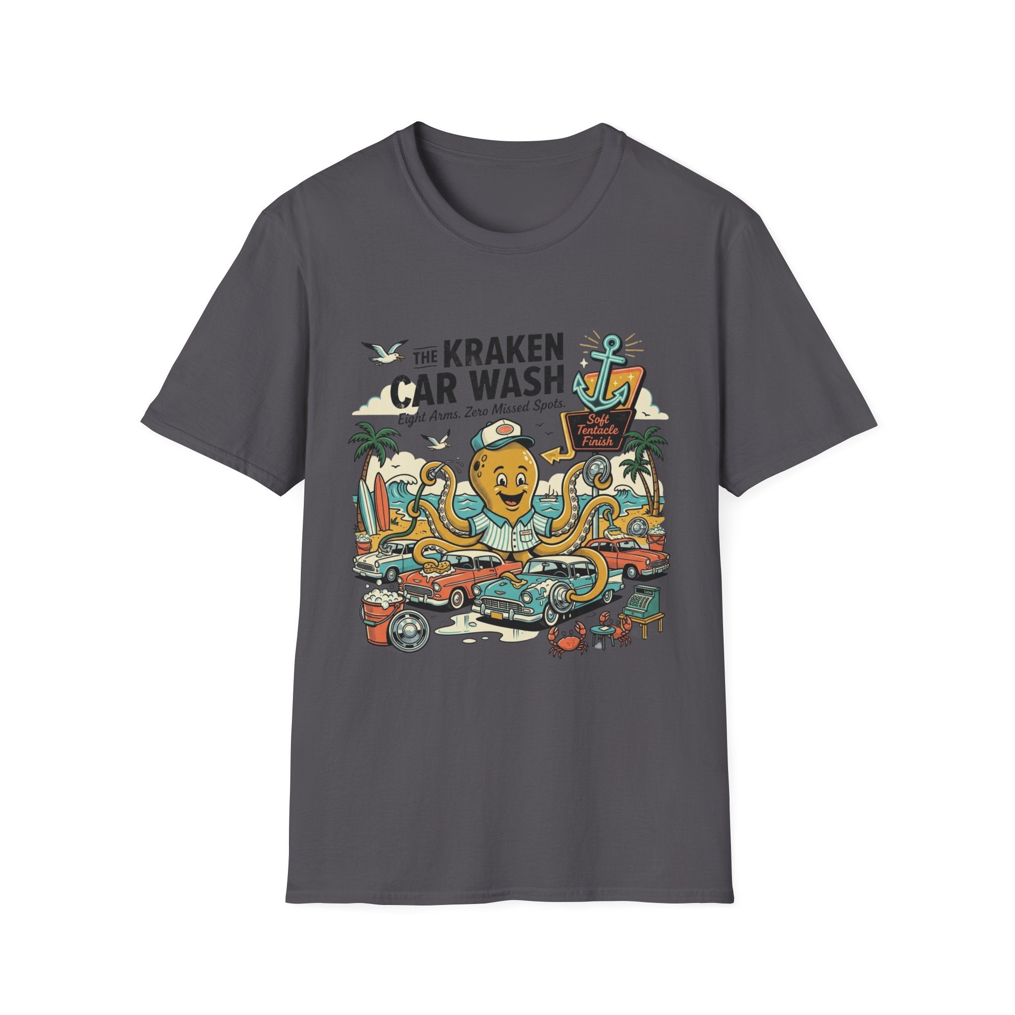 The Kraken Car Wash T-Shirt
