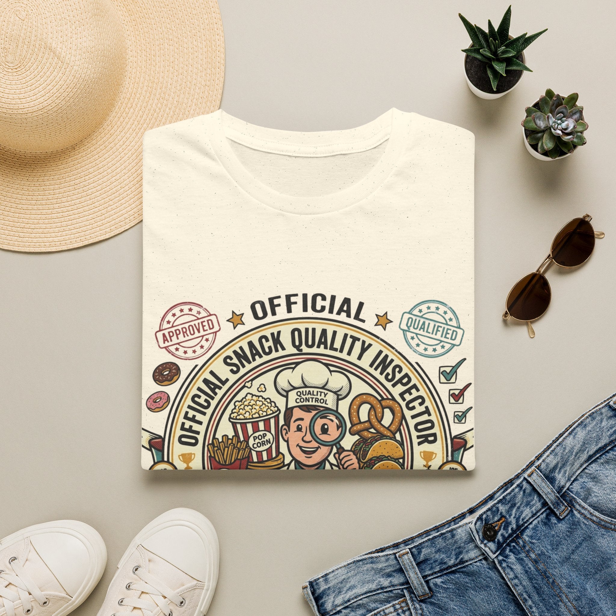 Official Snack Quality Inspector T-Shirt