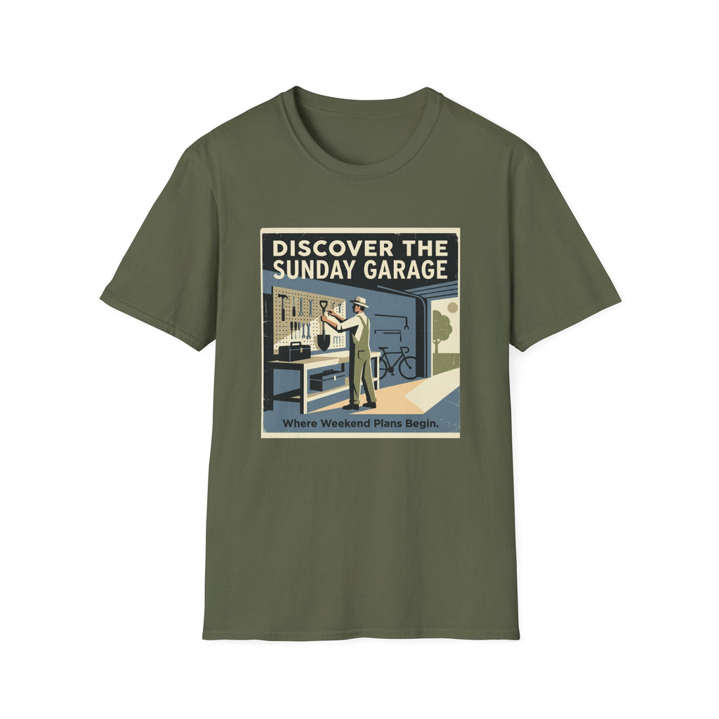 Discover the Sunday Garage T-Shirt