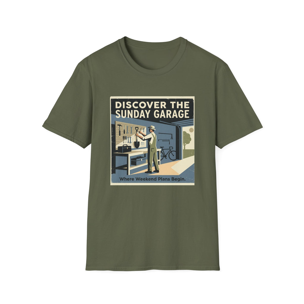 Discover the Sunday Garage T-Shirt