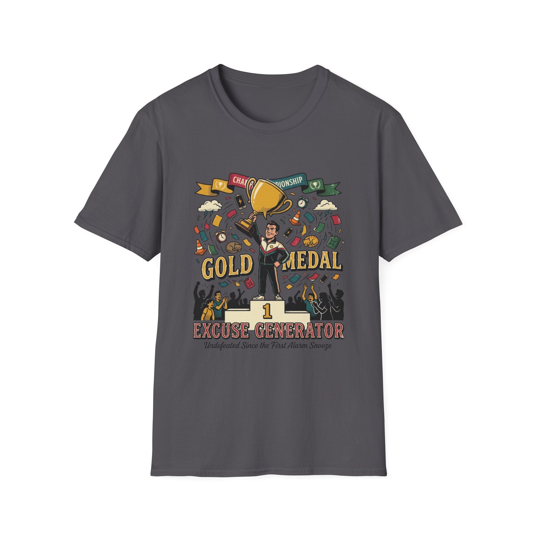 Gold Medal Excuse Generator T-Shirt