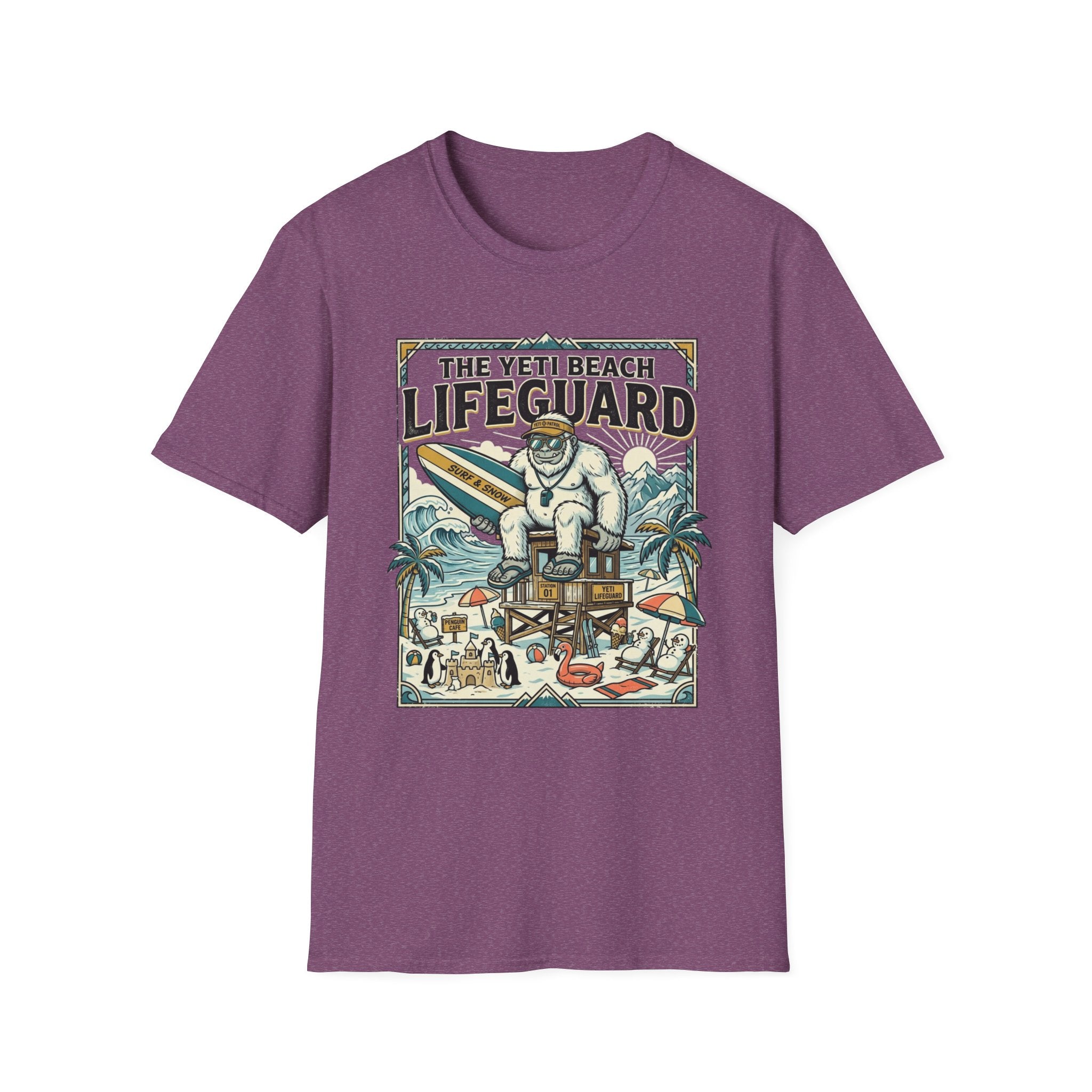 The Yeti Beach Lifeguard T-Shirt