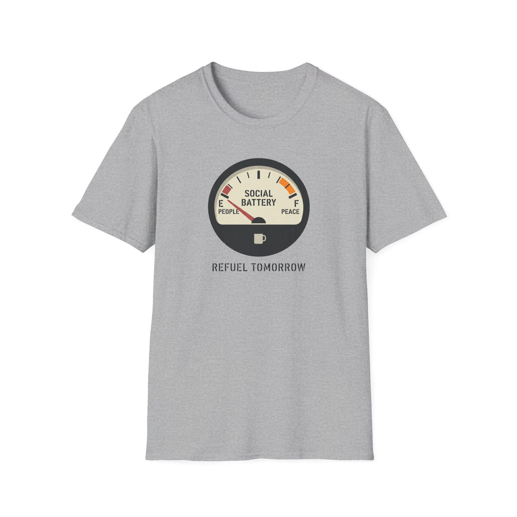 Social Battery Odometer T-Shirt
