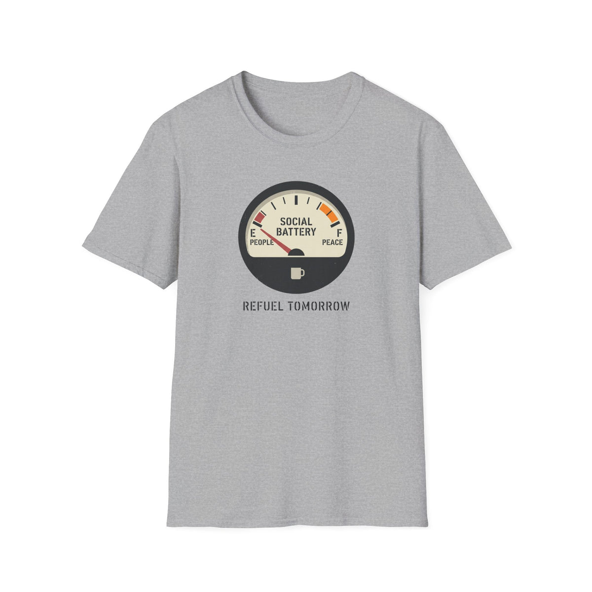 Social Battery Odometer T-Shirt
