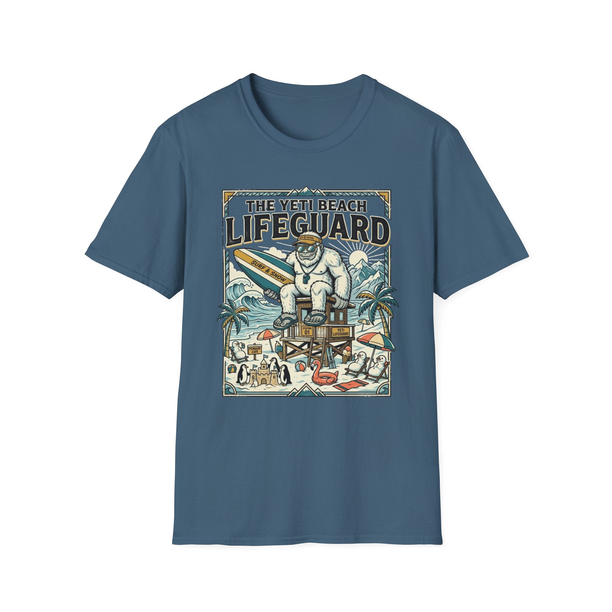 The Yeti Beach Lifeguard T-Shirt