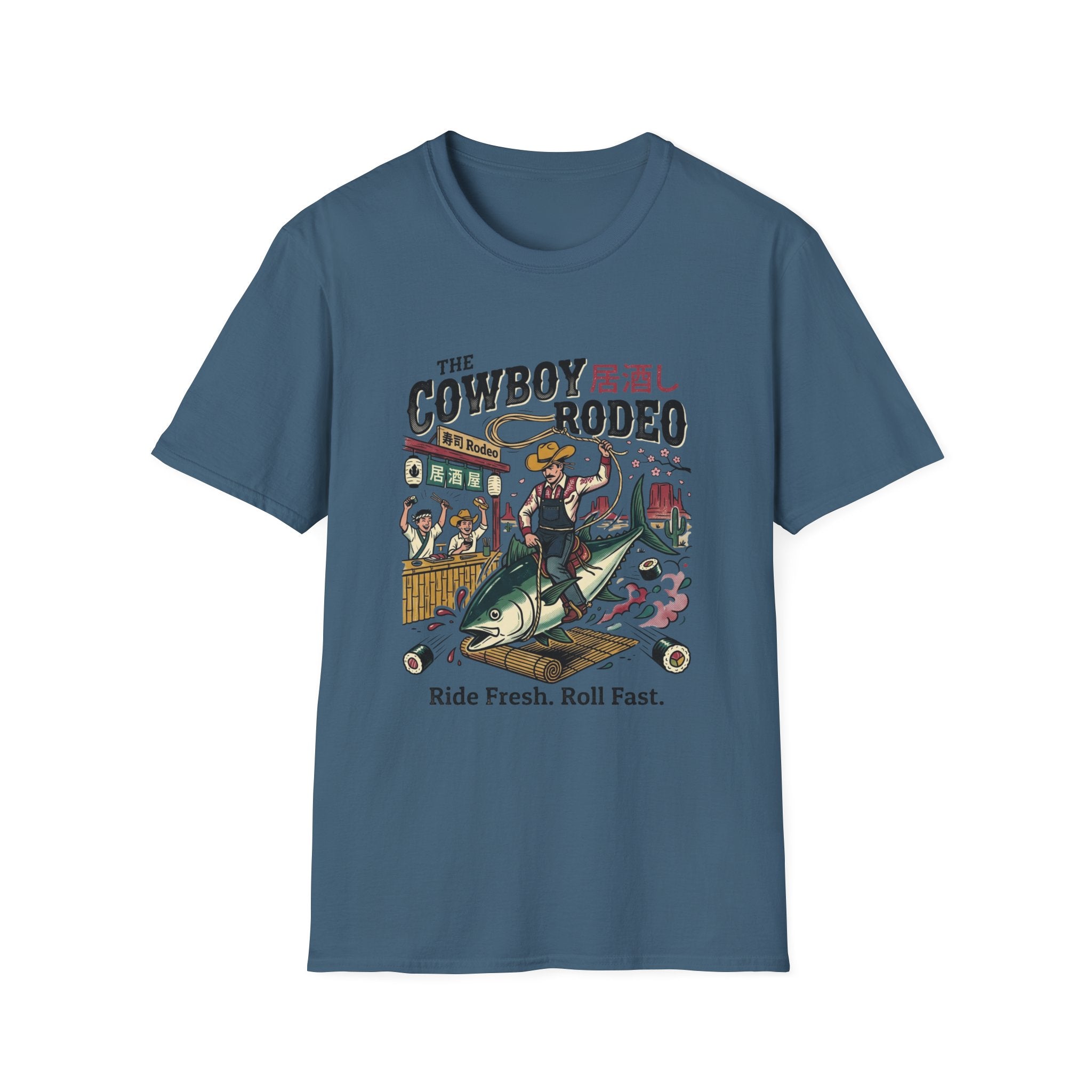 The Cowboy Sushi Rodeo T-Shirt