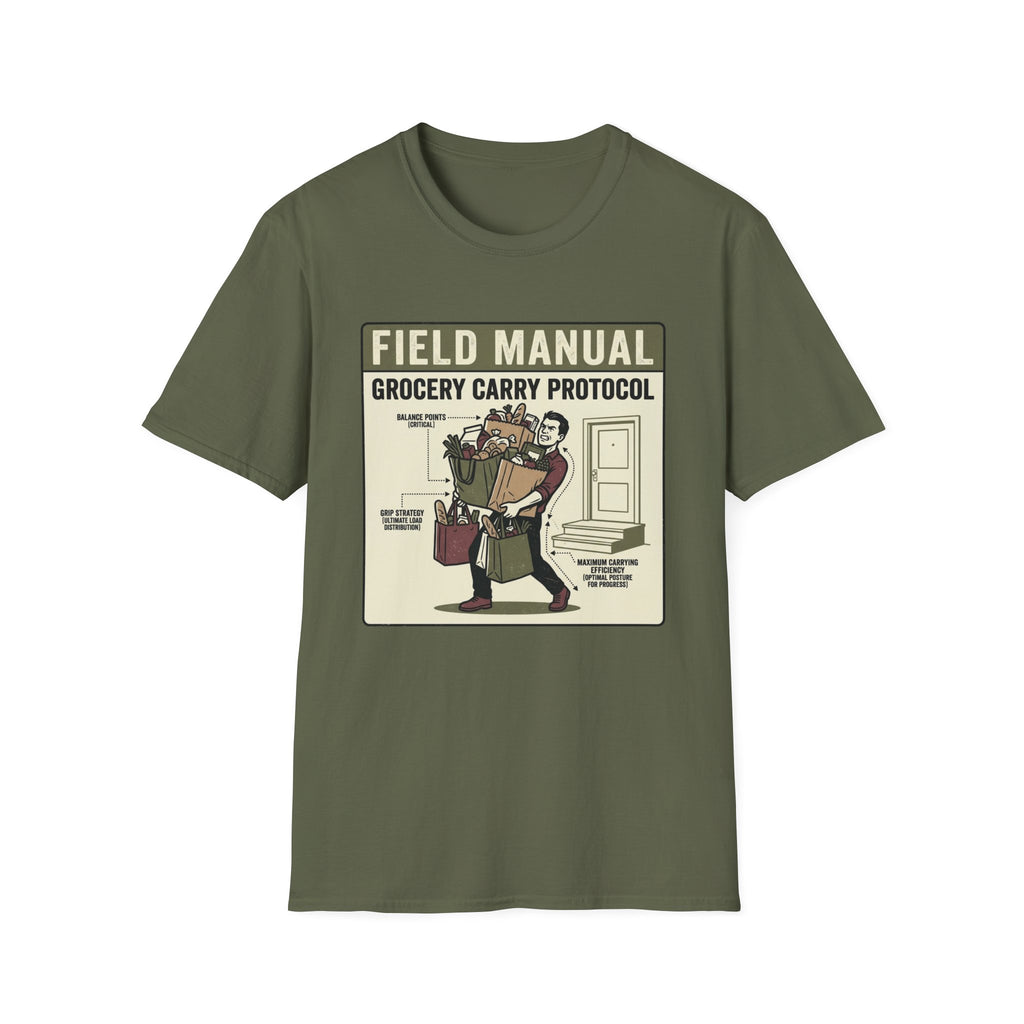Field Manual- Grocery Carry Protocol T-Shirt