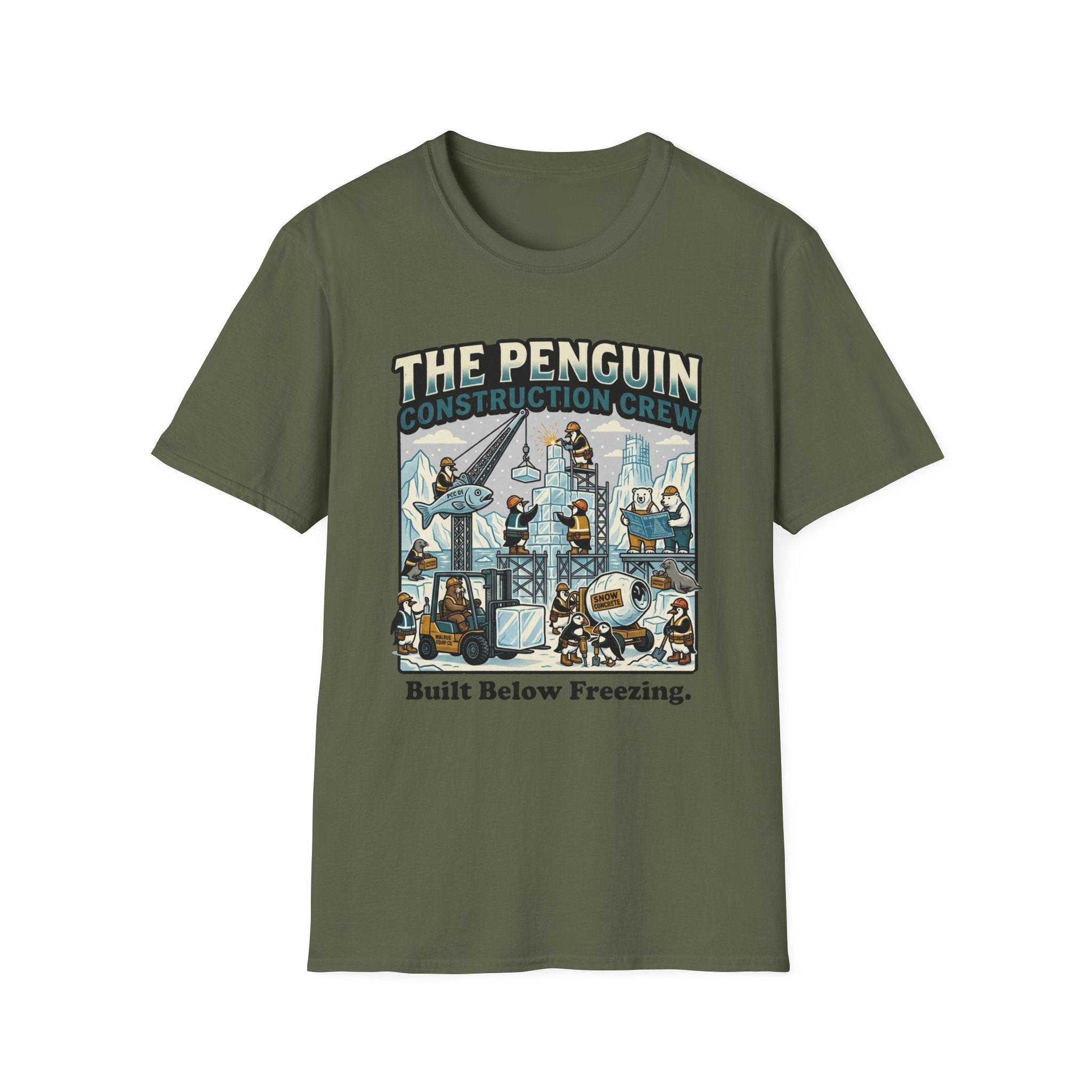 The Penguin Construction Crew T-Shirt