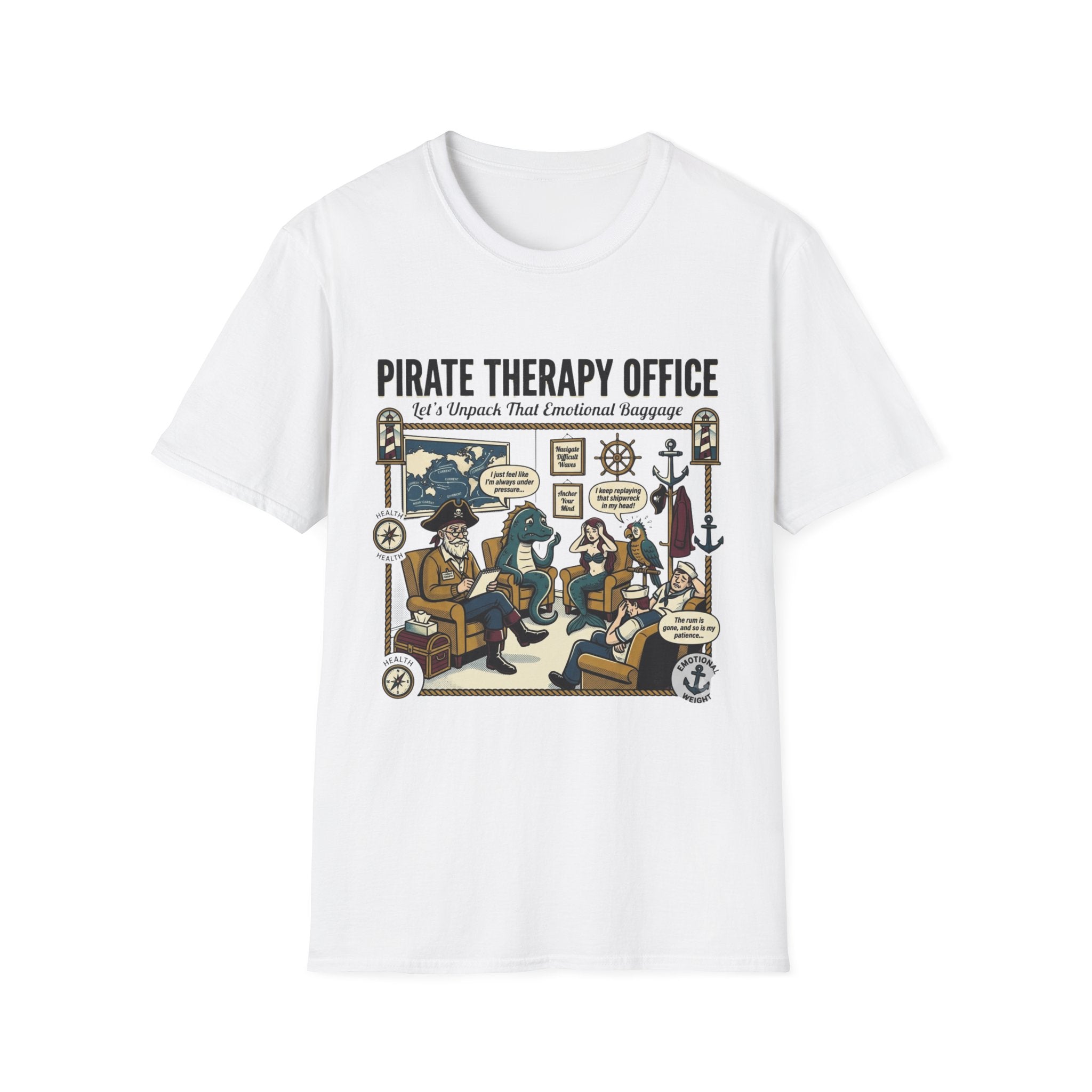 The Pirate Therapy Office T-Shirt