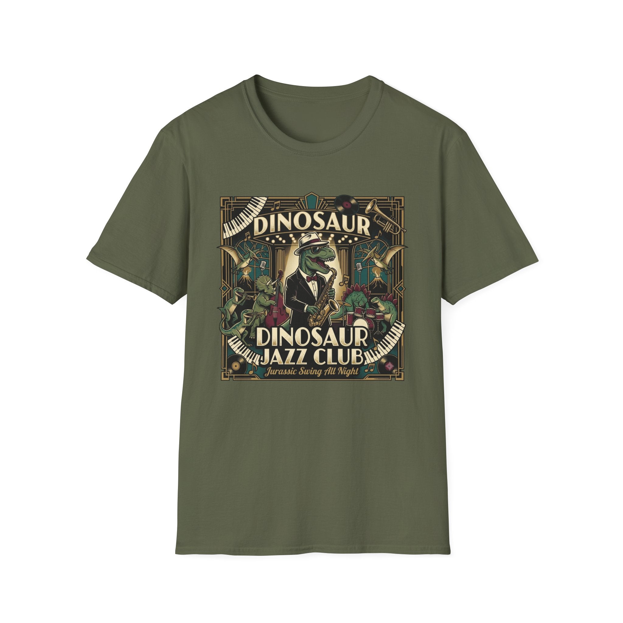The Dinosaur Jazz Club T-Shirt