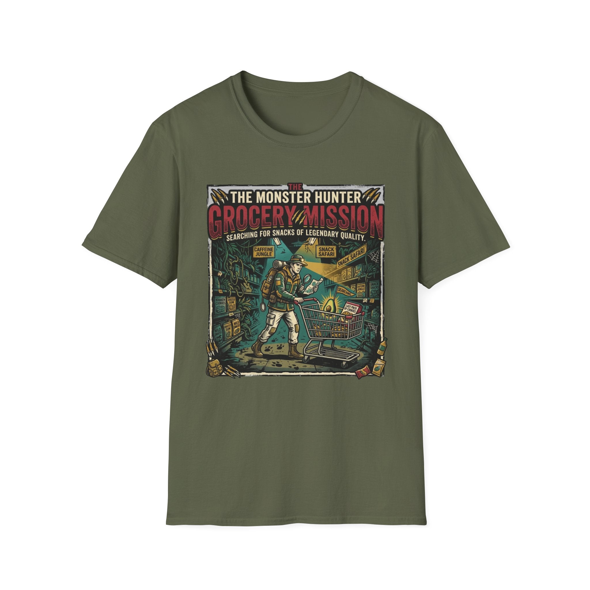 The Monster Hunter Grocery Mission T-Shirt