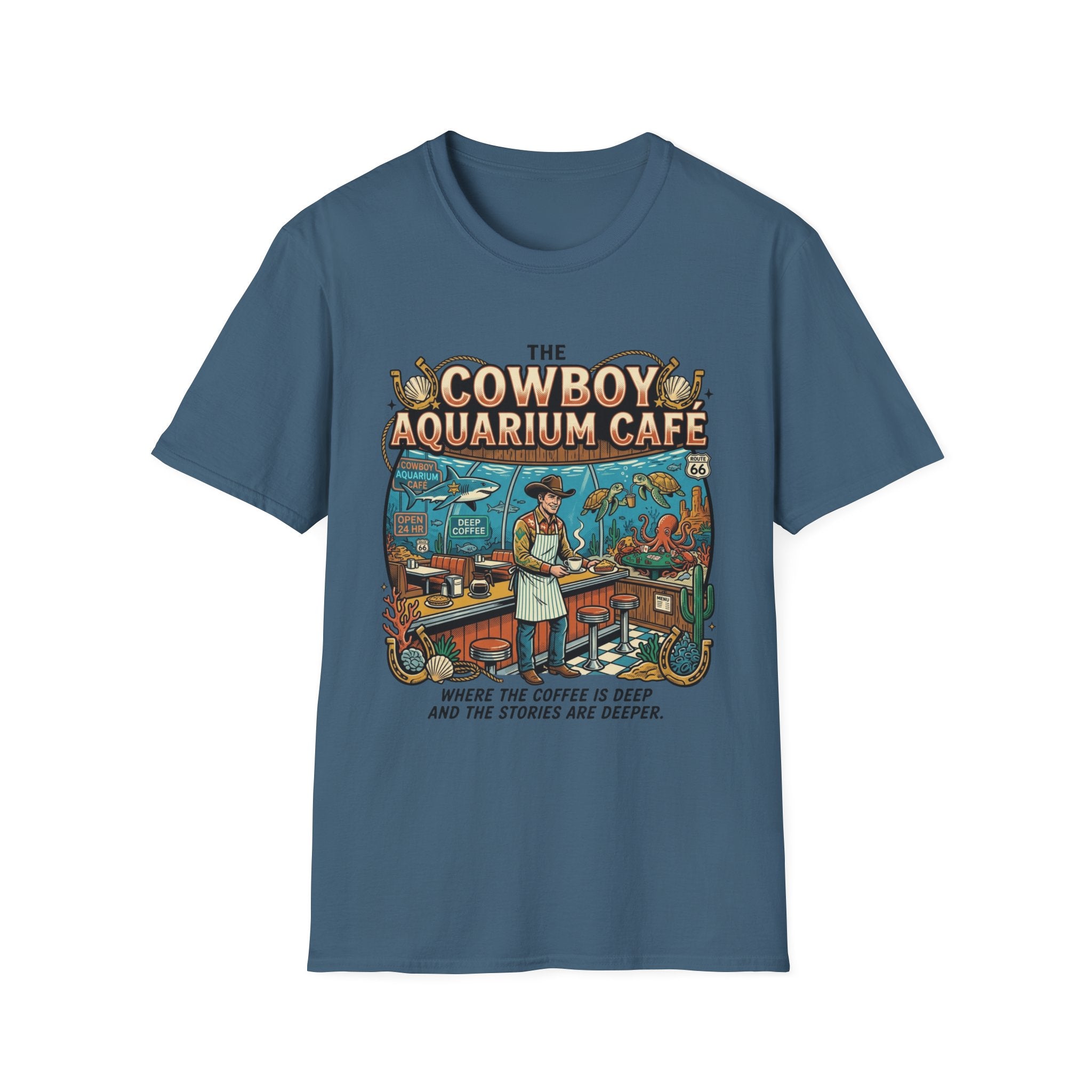 The Cowboy Aquarium Café T-Shirt