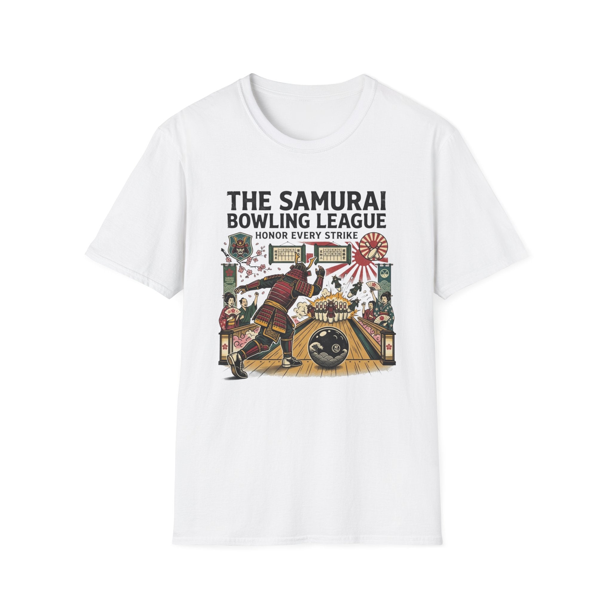 The Samurai Bowling League T-Shirt