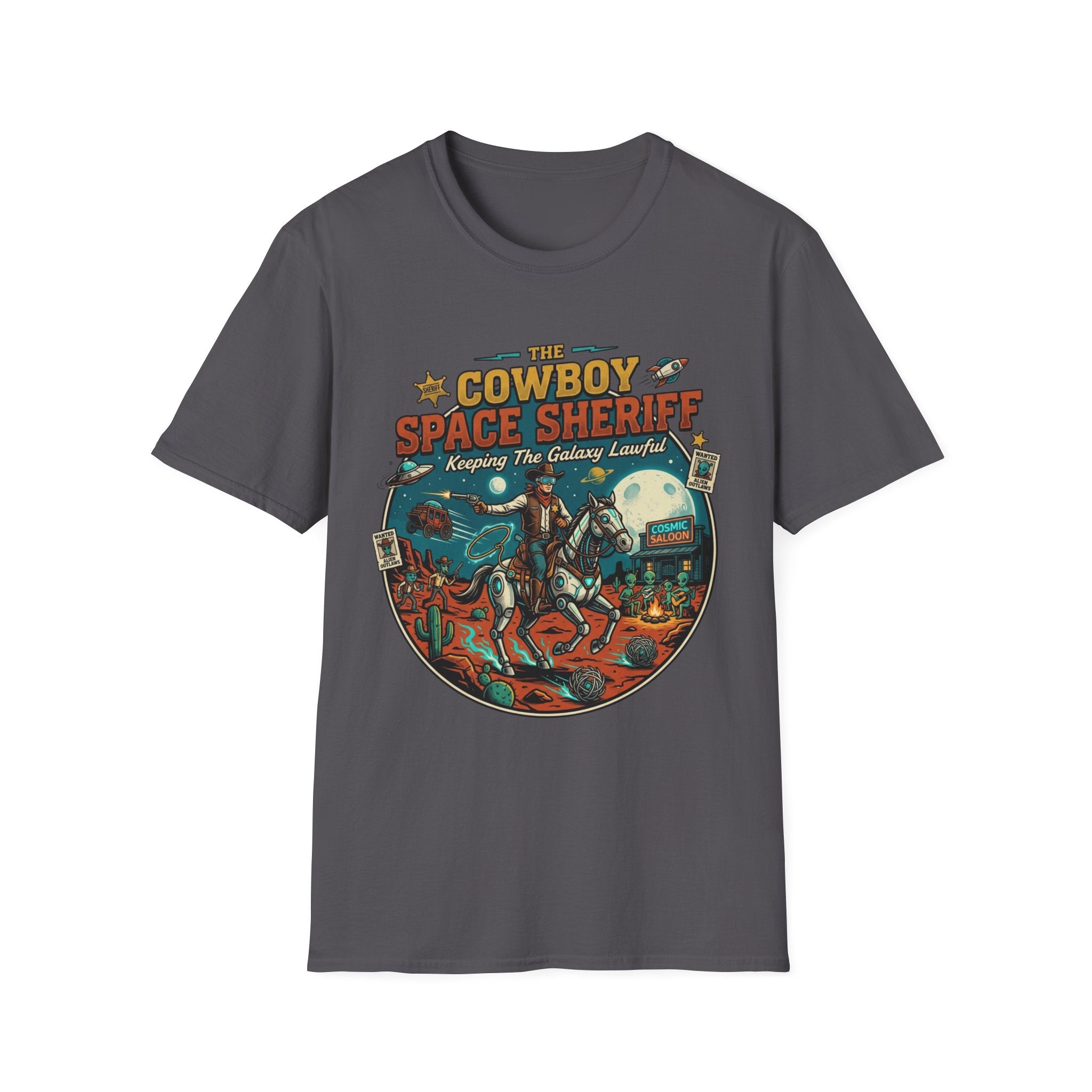 The Cowboy Space Sheriff T-Shirt