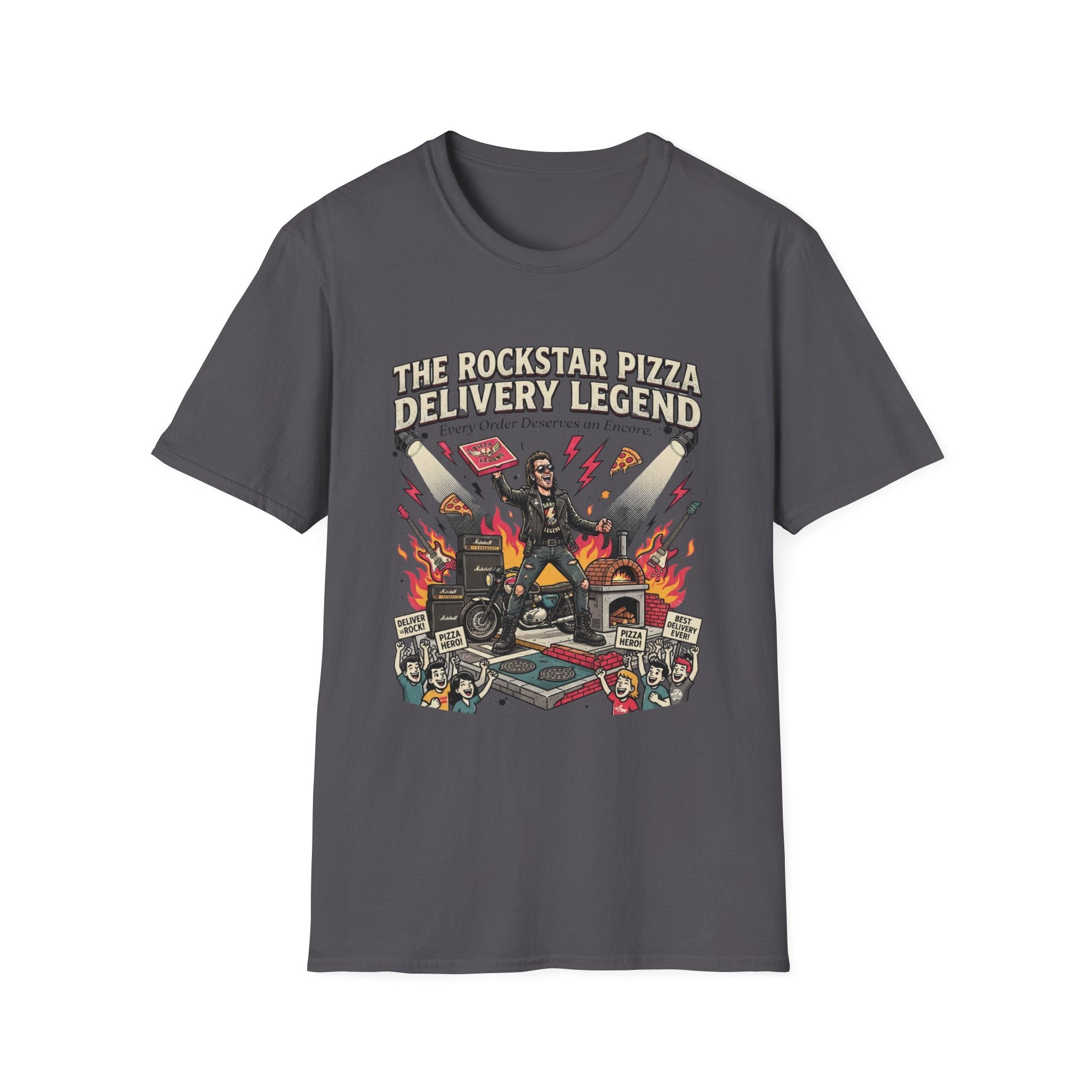 The Rockstar Pizza Delivery Legend T-Shirt