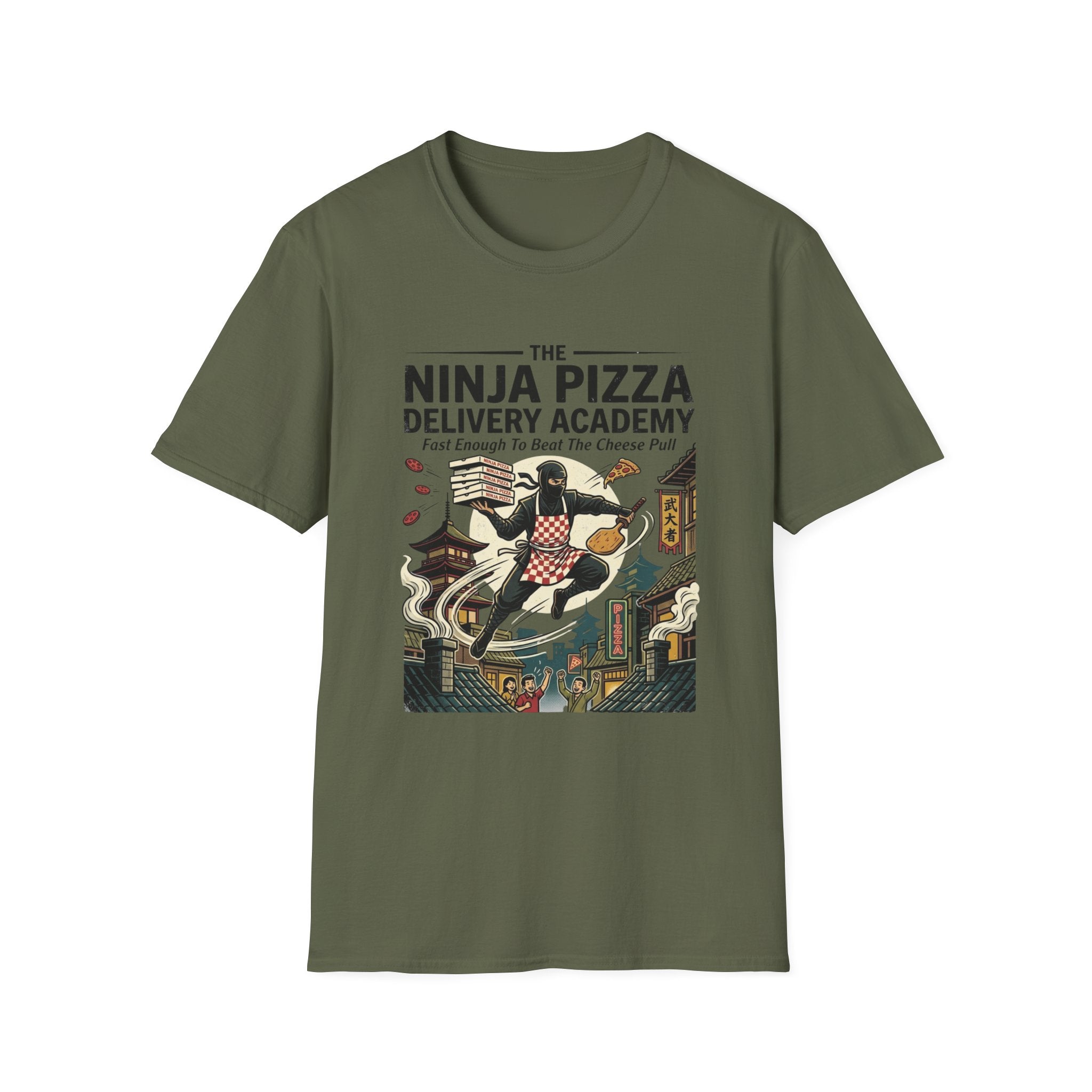The Ninja Pizza Delivery Academy T-Shirt