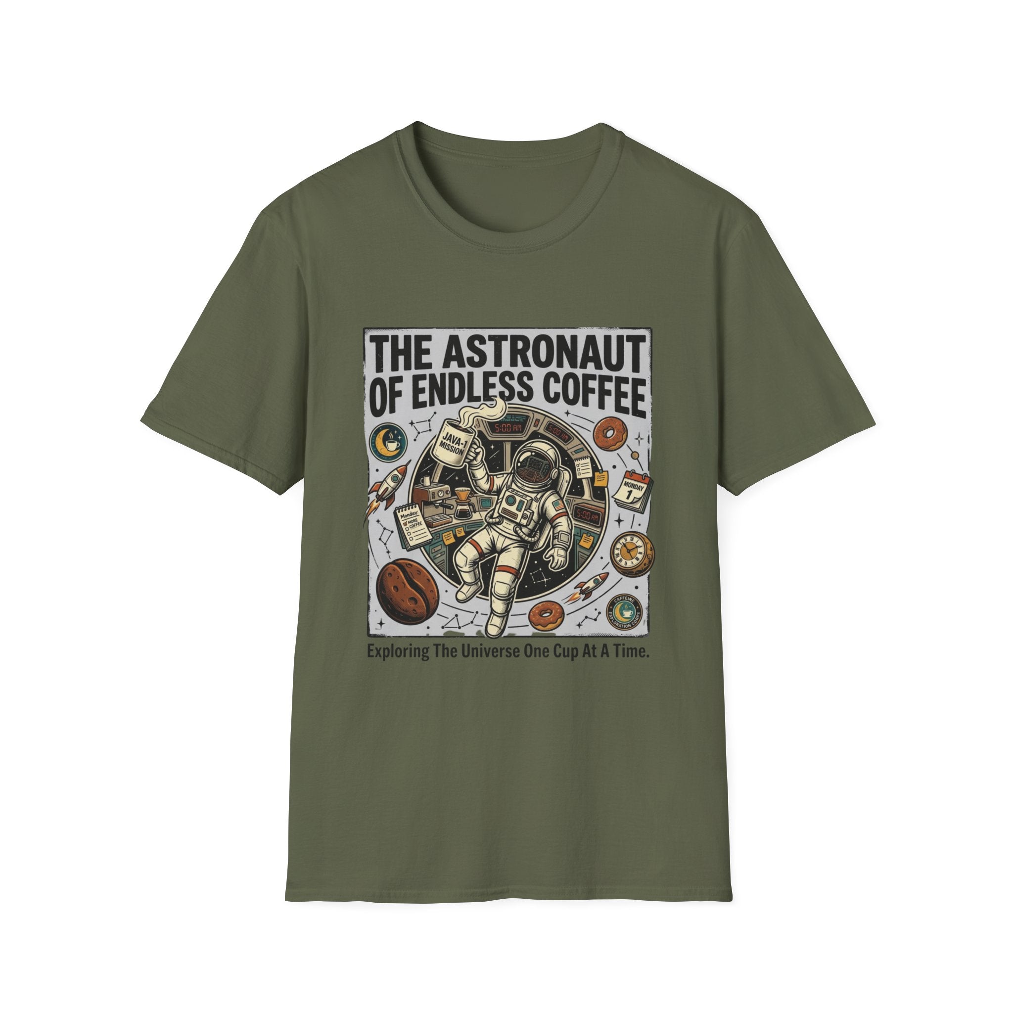 The Astronaut of Endless Coffee T-Shirt